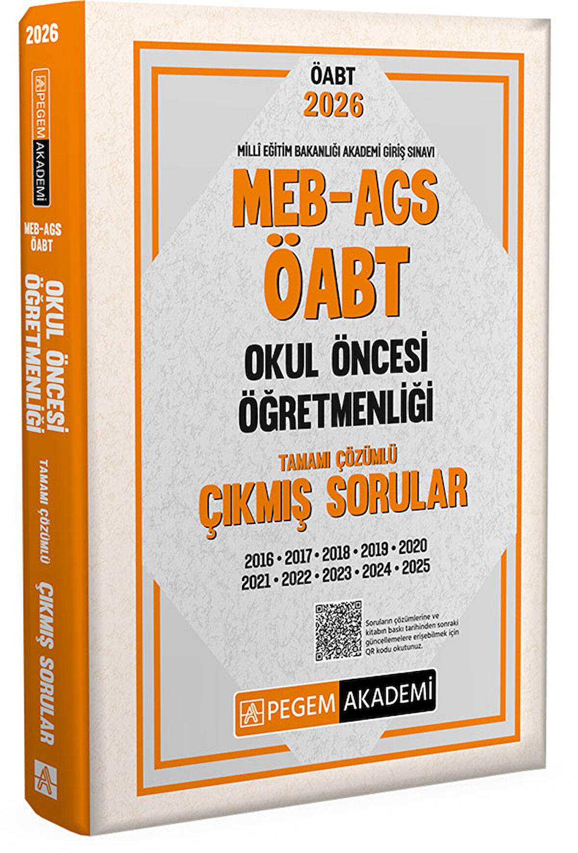 2026 MEB AGS ÖABT Okul Öncesi Öğretmenliği Tamamı Çözümlü Çıkmış Sorular
