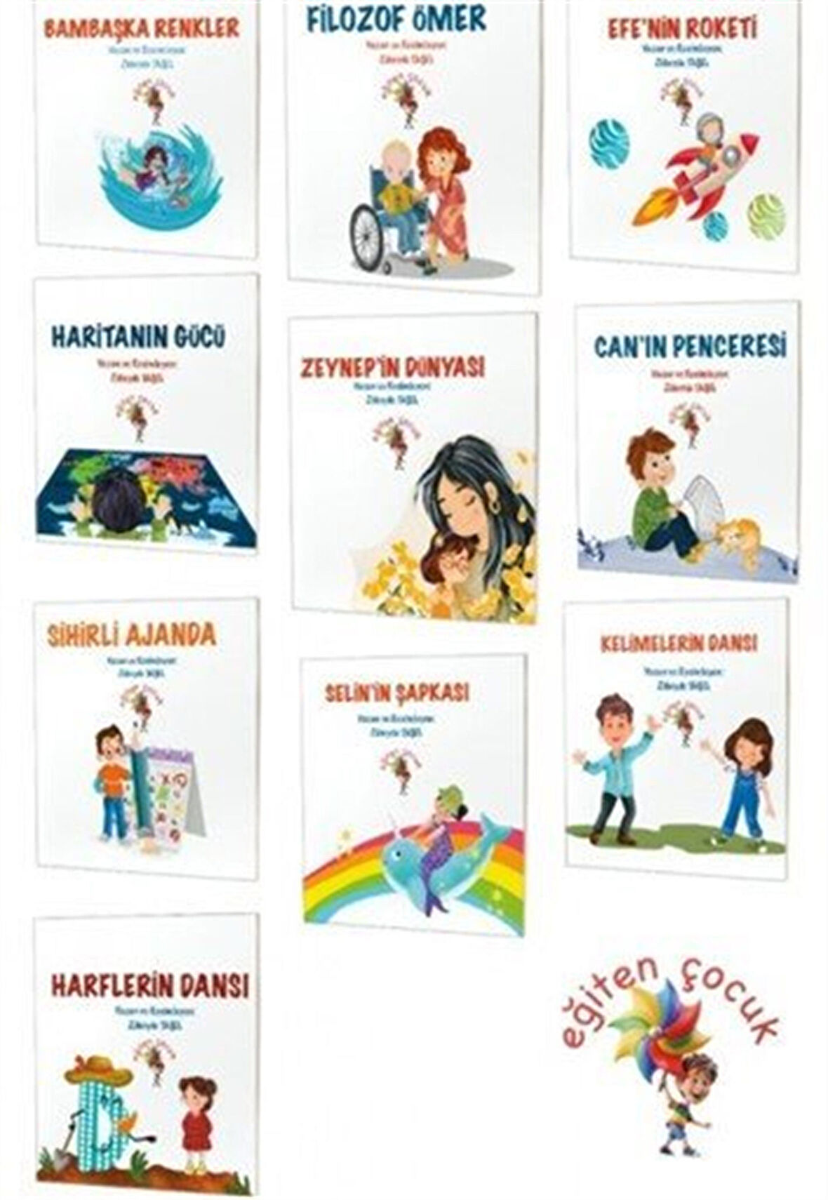 Özel Gereksinimli Çocuklar İçin Hikayeler (10 Kitaplık Set) / Zübeyde Taşel