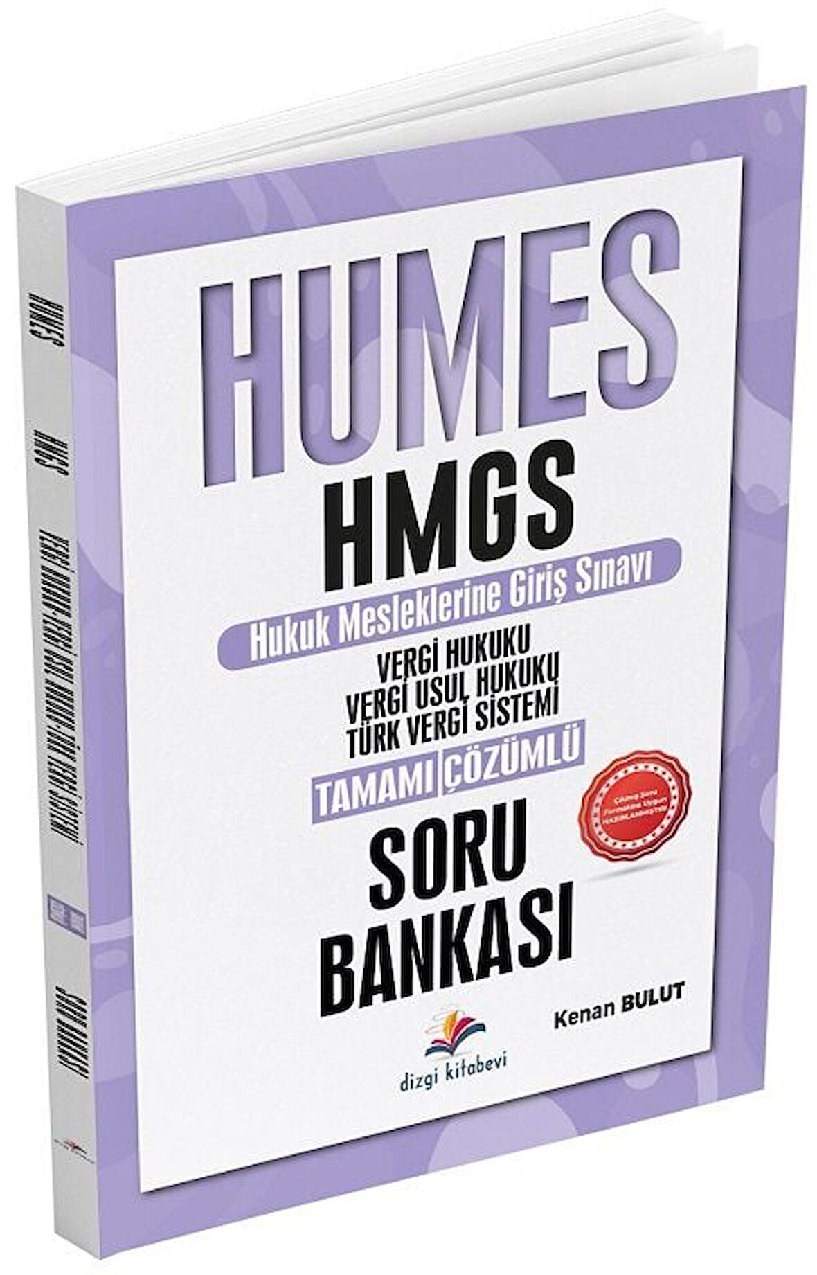 Dizgi Kitap HUMES HMGS Vergi - Vergi Usul Hukuku, Türk Vergi Sistemi Soru Bankası Çözümlü