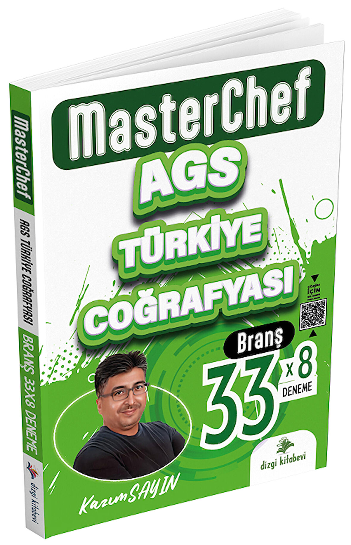 Dizgi Kitap MEB-AGS Türkiye Coğrafyası MasterChef 33x8 Deneme Çözümlü - Kazım Sayın ​Dizgi Kitap