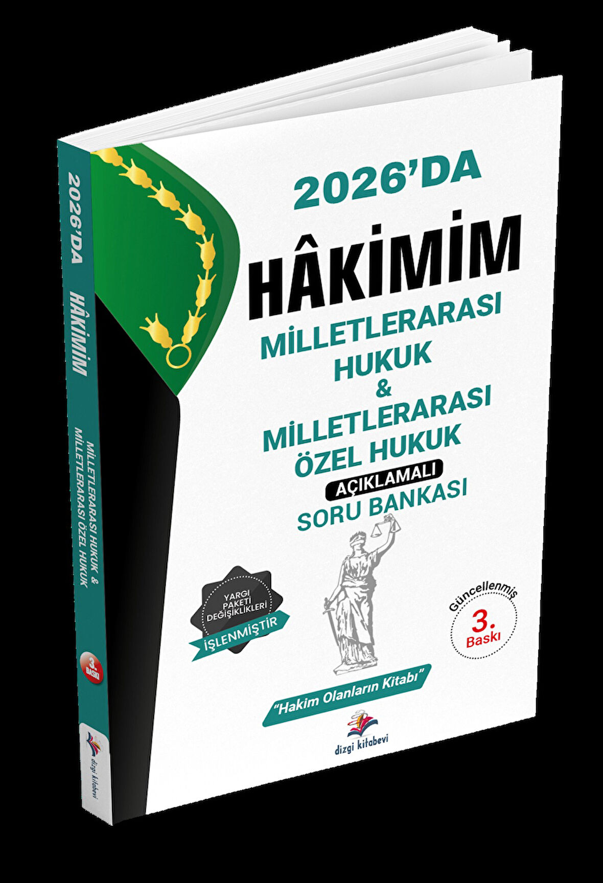 Hakimim Milletlerarası Hukuk ve Milletlerarası Özel Hukuk Açıklamalı Soru Bankası 3. Baskı Dizgi