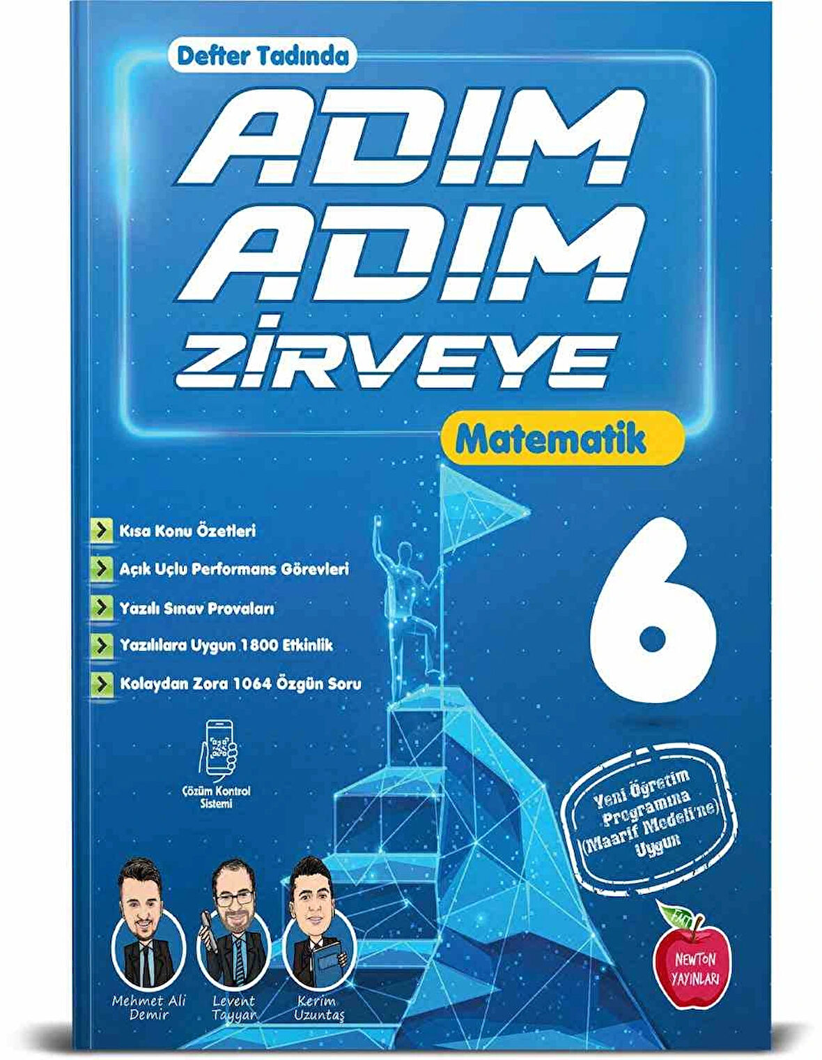 Newton 6.Sınıf Matematik Adım Adım Etkinlikli Konu Anlatımlı Soru Bankaları