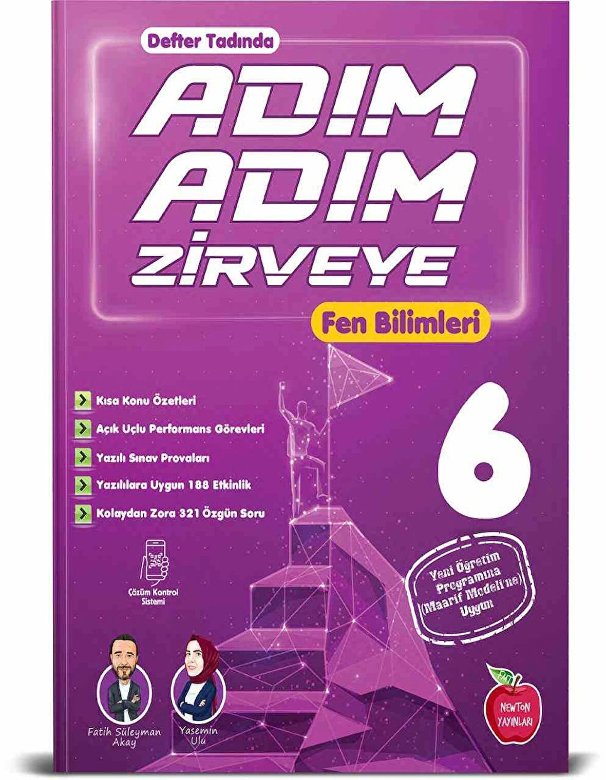 Newton 6.Sınıf Fen Bilimleri Adım Adım Etkinlikli Konu Anlatımlı Soru Bankaları