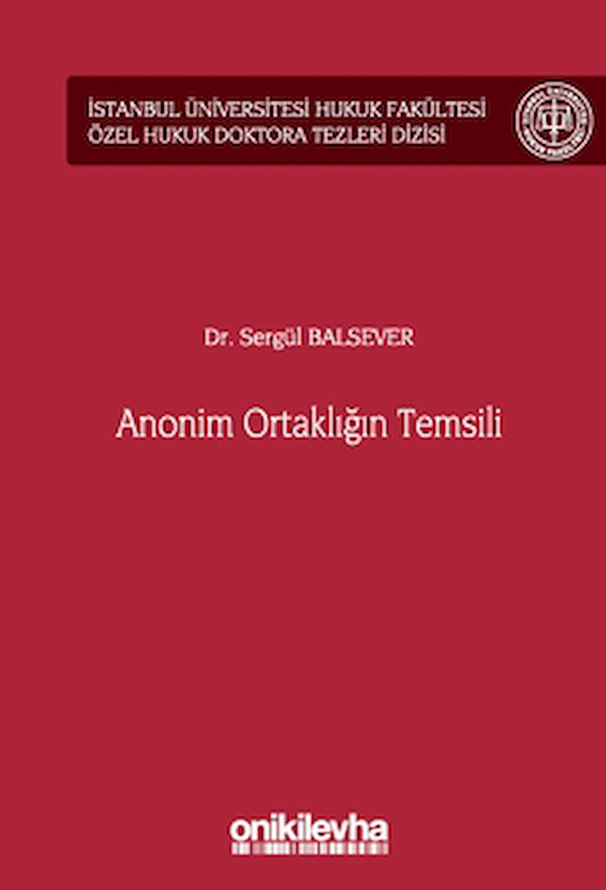 Anonim Ortaklığın Temsili