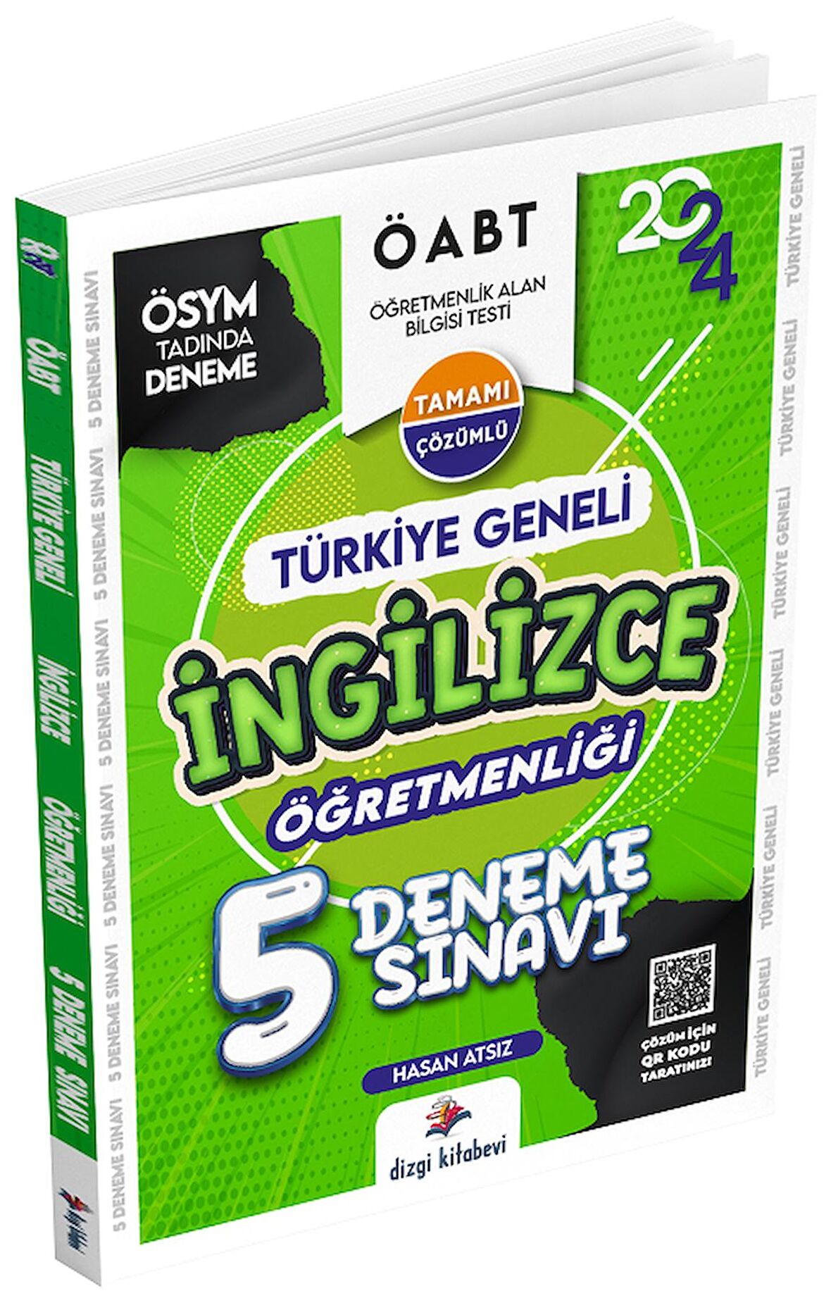 Dizgi Kitap 2024 ÖABT İngilizce Öğretmenliği 5 Deneme Çözümlü - Hasan Atsız Dizgi Kitap 