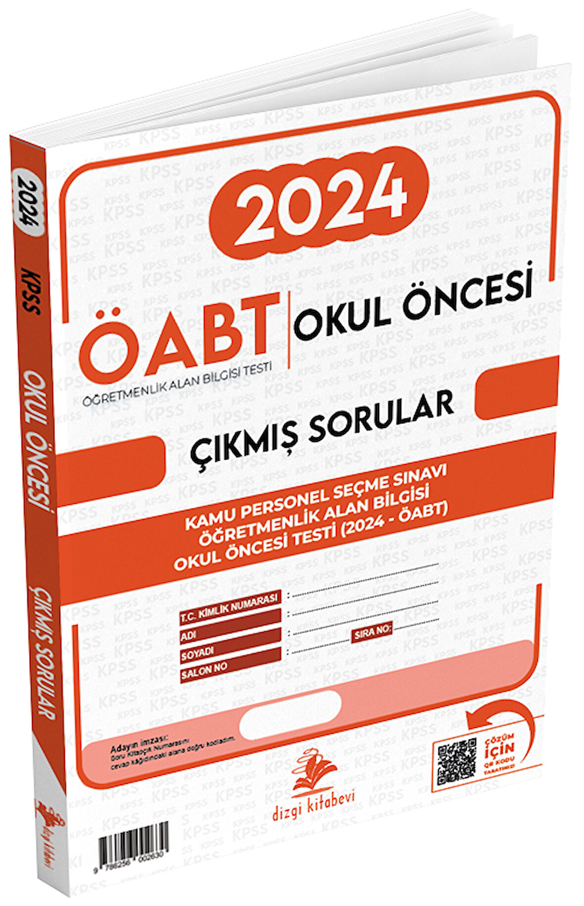 Dizgi Kitap ÖABT Okul Öncesi Öğretmenliği 2024 Sınavı Çıkmış Sorular Çözümlü Dizgi Kitap Yayınları