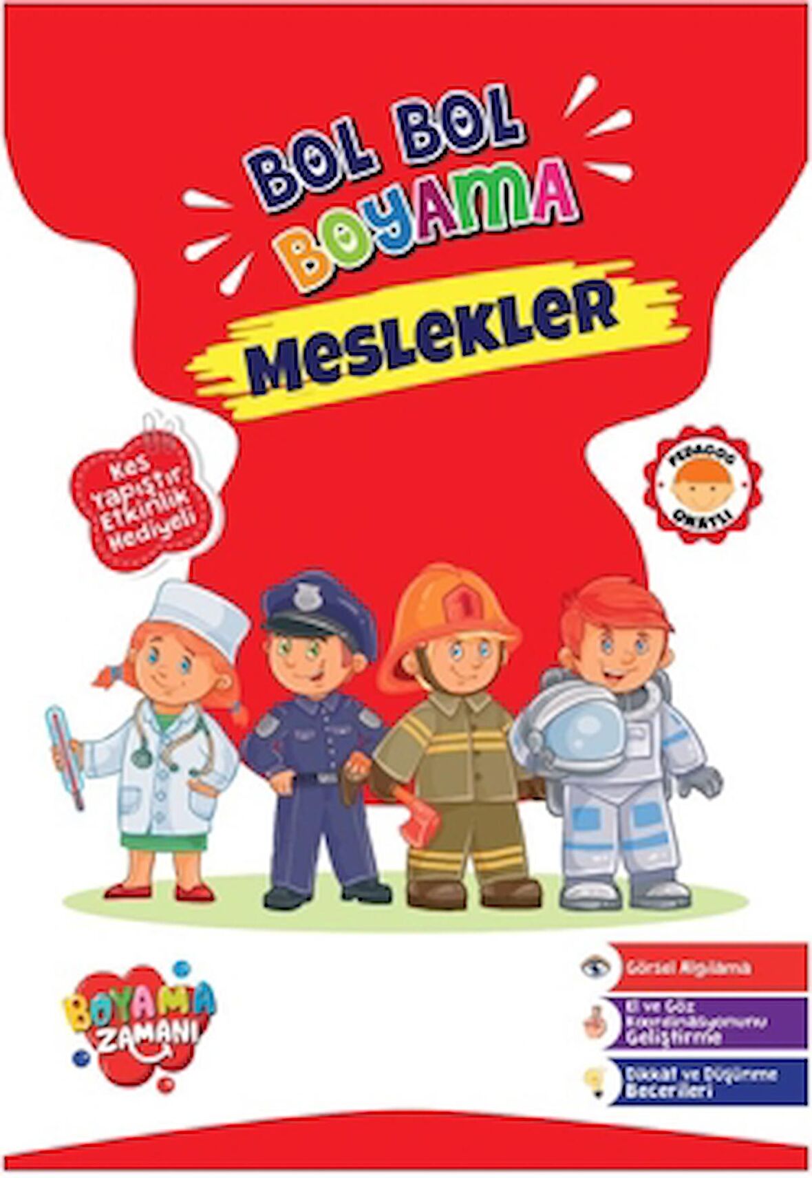 Bol Bol Boyama Serisi-Meslekler