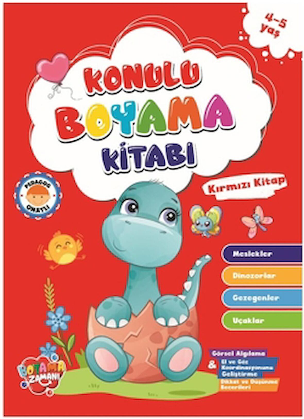 Konulu Boyama Serisi-Yeşil Kitap 4-5 Yaş