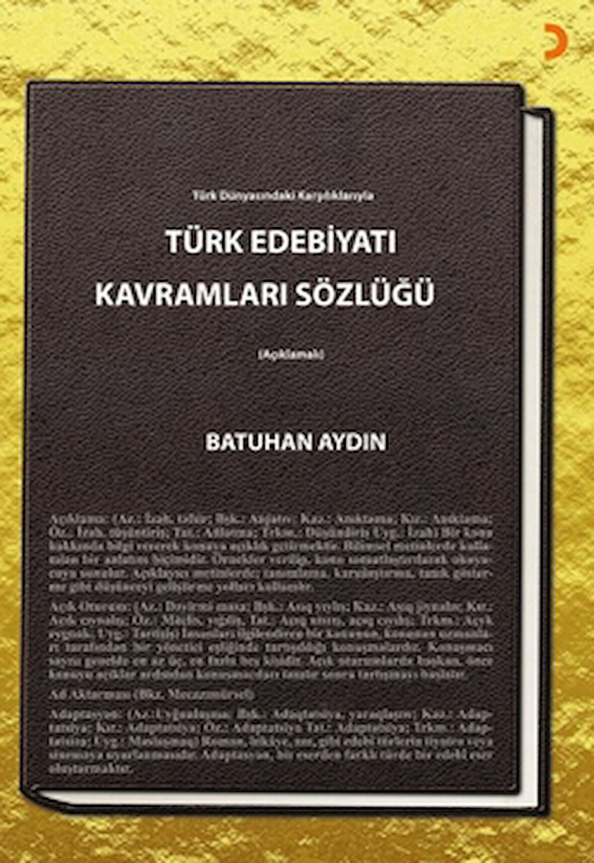 Türk Edebiyatı Kavramları Sözlüğü