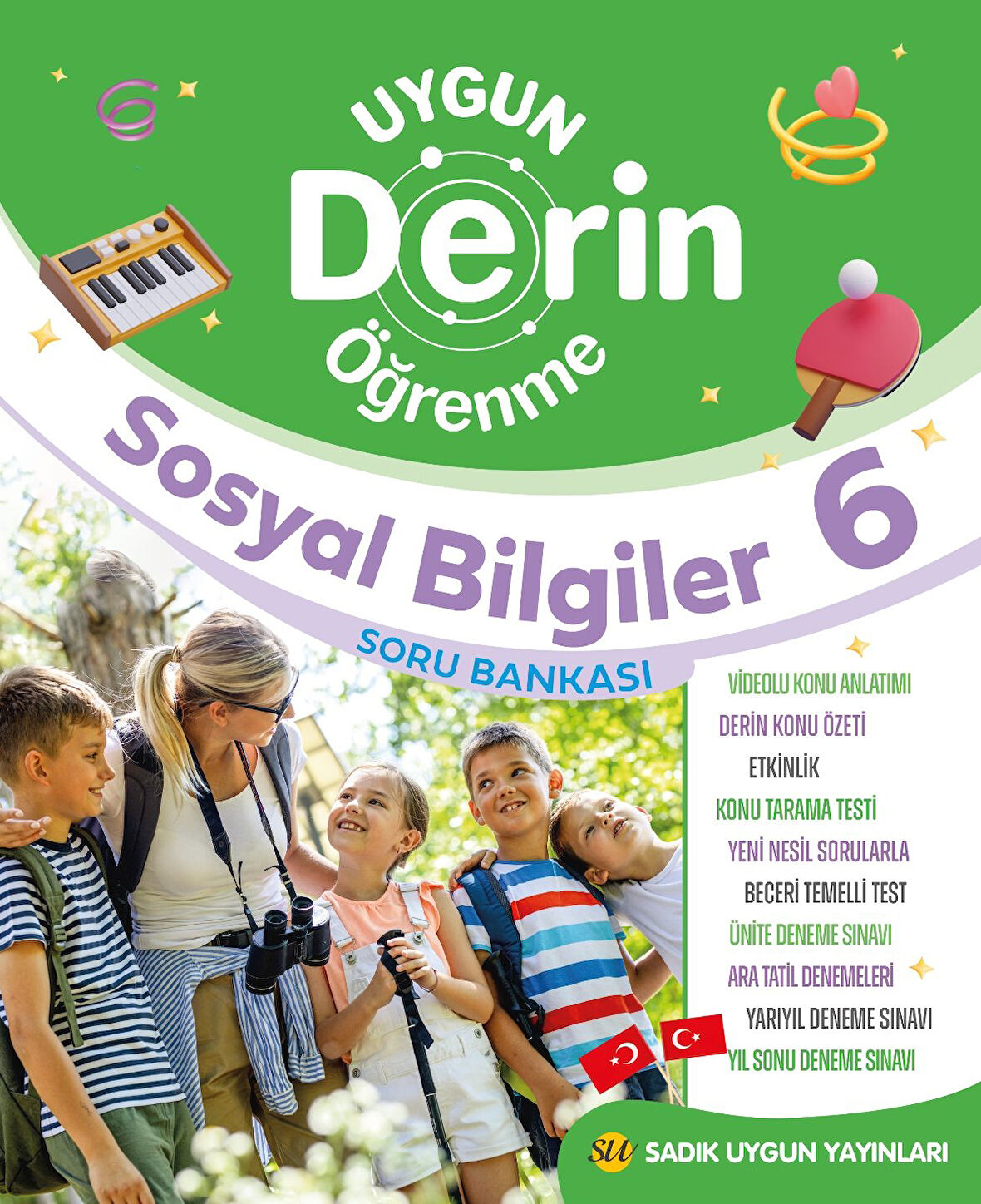 Sadık Uygun 6.Sınıf Sosyal Bilgiler Derin Öğrenme Soru Bankası - yeni