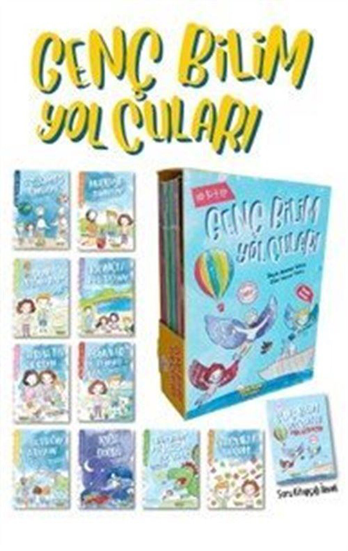Genç Bilim Yolcuları Serisi Takım (10 Kitap) / Seyit Ahmet Uzun
