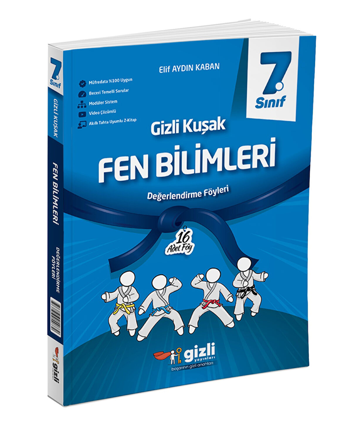 Gizli Yayınları 2025 7. Sınıf Fen Bilimleri Değerlendirme Föyleri Gizli Kuşak Serisi