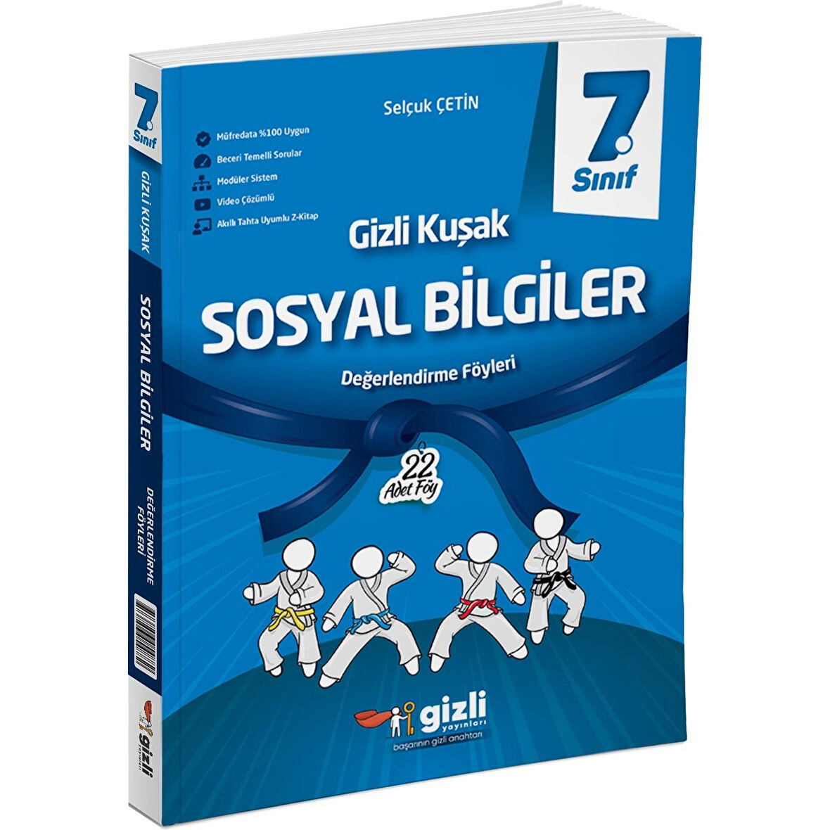 2025 7. Sınıf Sosyal Bilgiler Değerlendirme Föyleri Gizli Kuşak Serisi