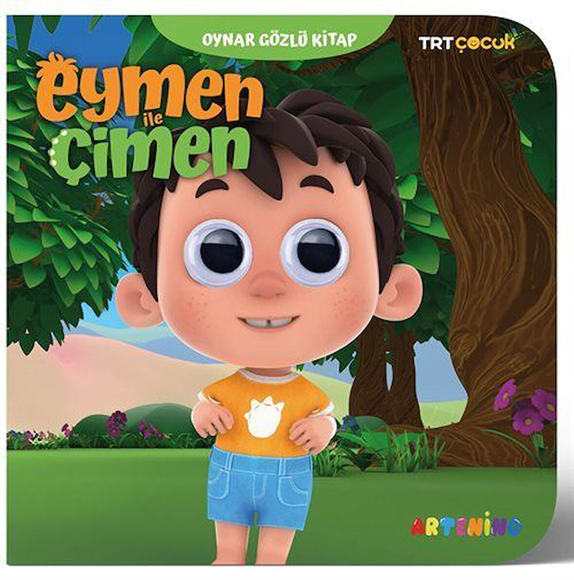 Eymen ile Çimen - Trt Çocuk Oynar Gözlü Kitap