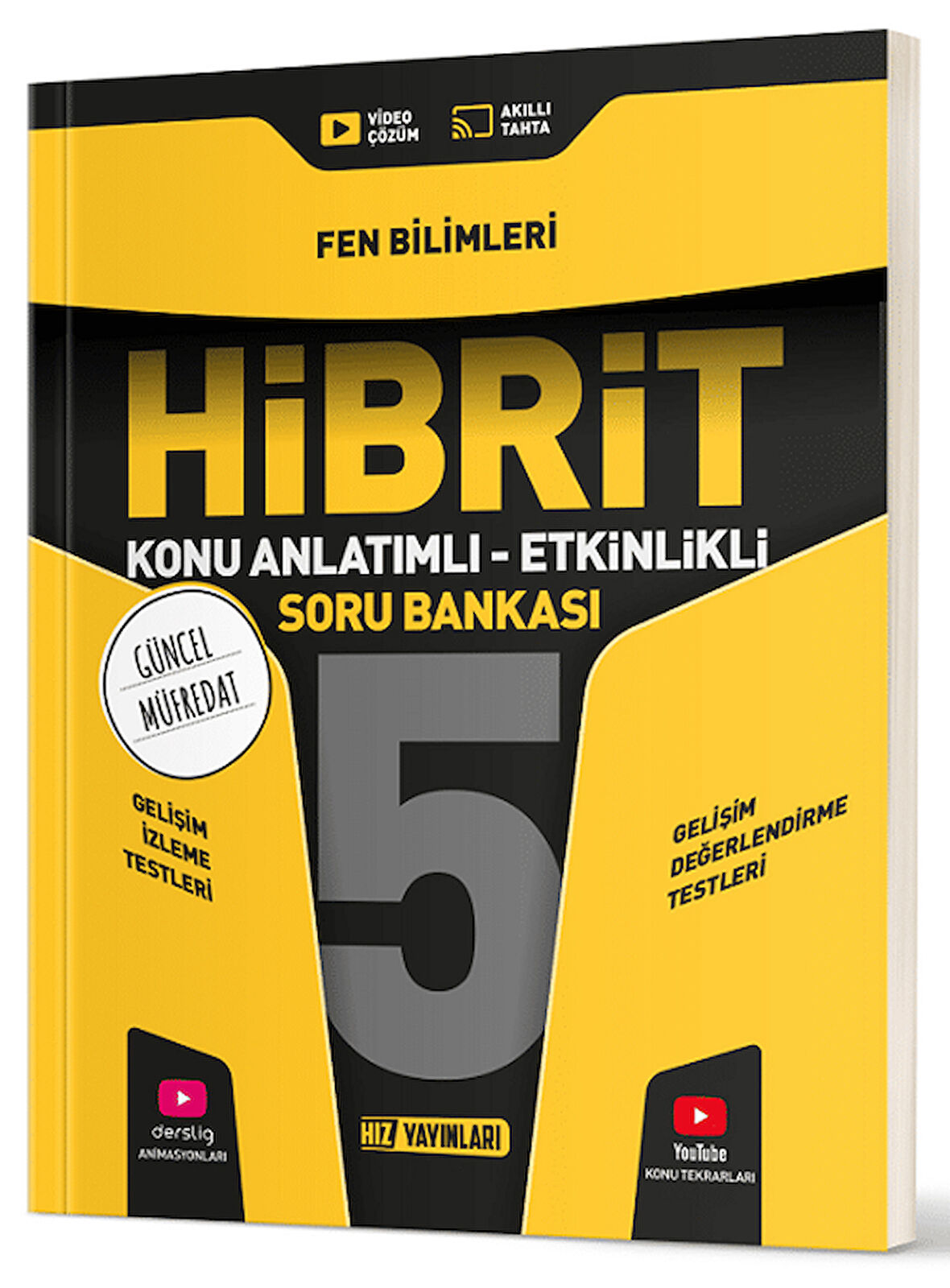 Hız Yayınları 5. Sınıf Fen Bilimleri Hibrit Konu Anlatımlı Etkinlikli Soru Bankası Hız Yayınları