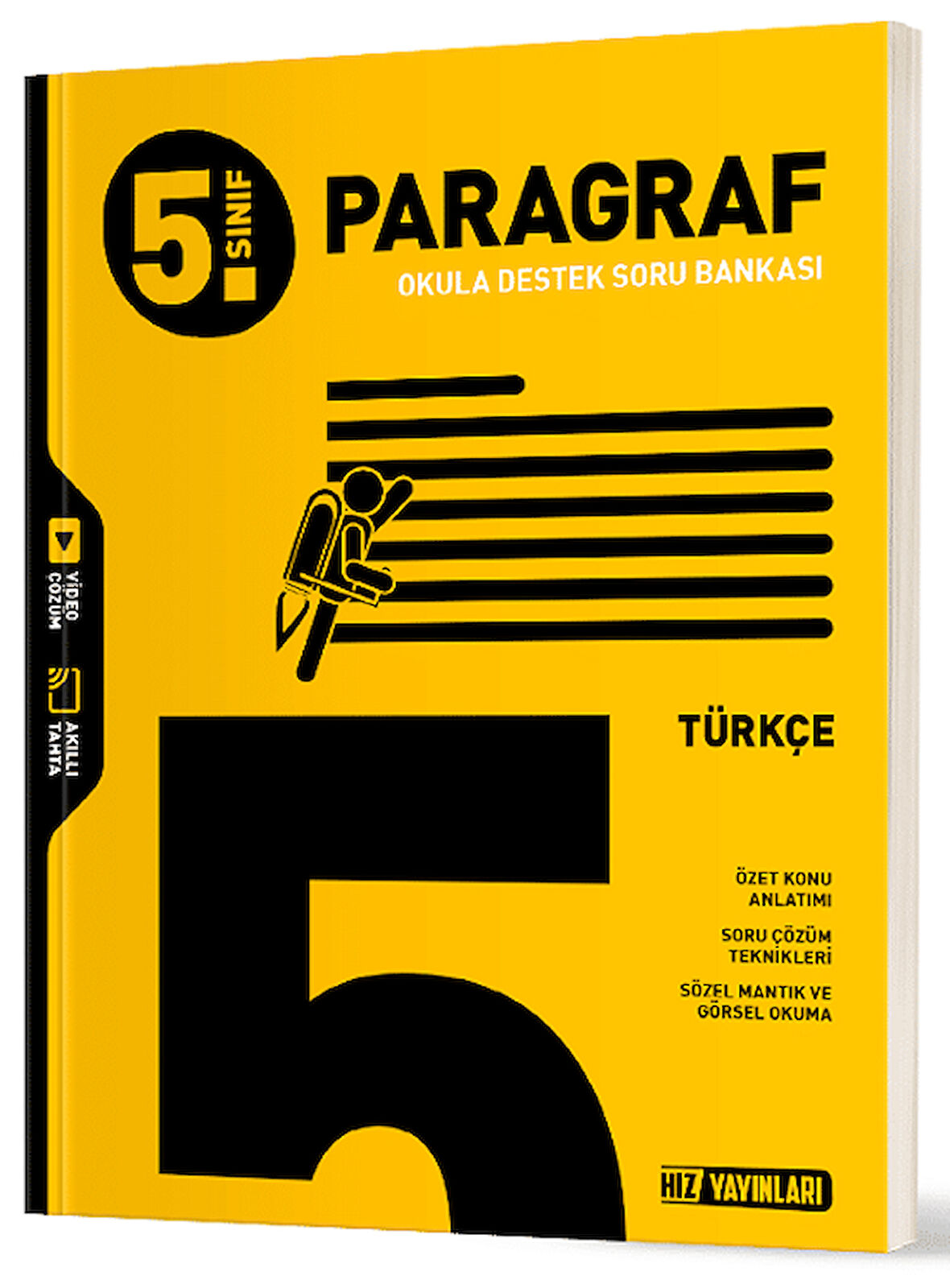 Hız Yayınları 5. Sınıf Türkçe Paragraf Soru Bankası Çözümlü Hız Yayınları