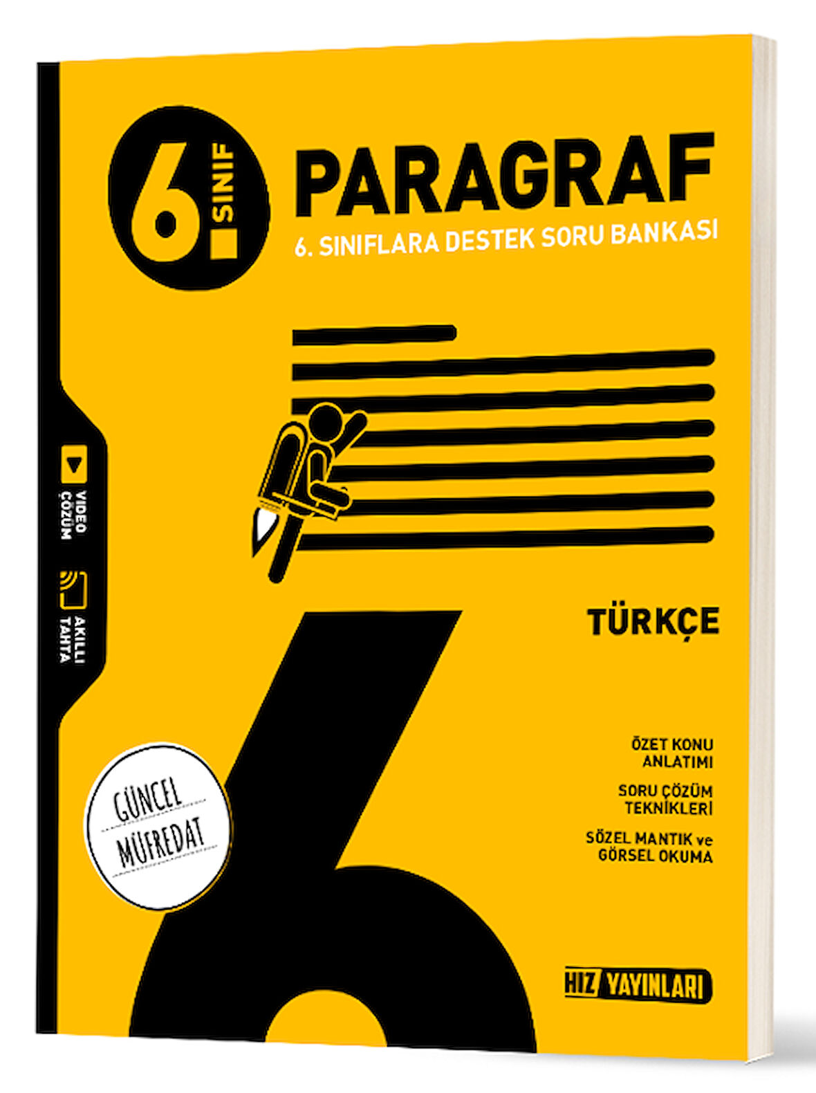 Hız Yayınları 6. Sınıf Türkçe Paragraf Soru Bankası Hız Yayınları