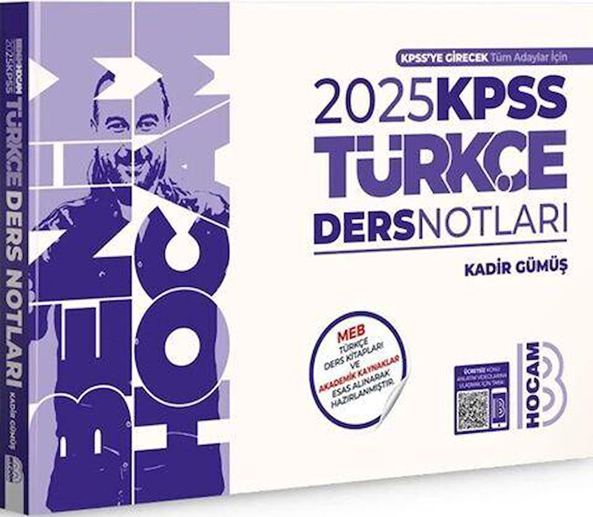 Benim Hocam 2025 KPSS Türkçe Video Ders Notları