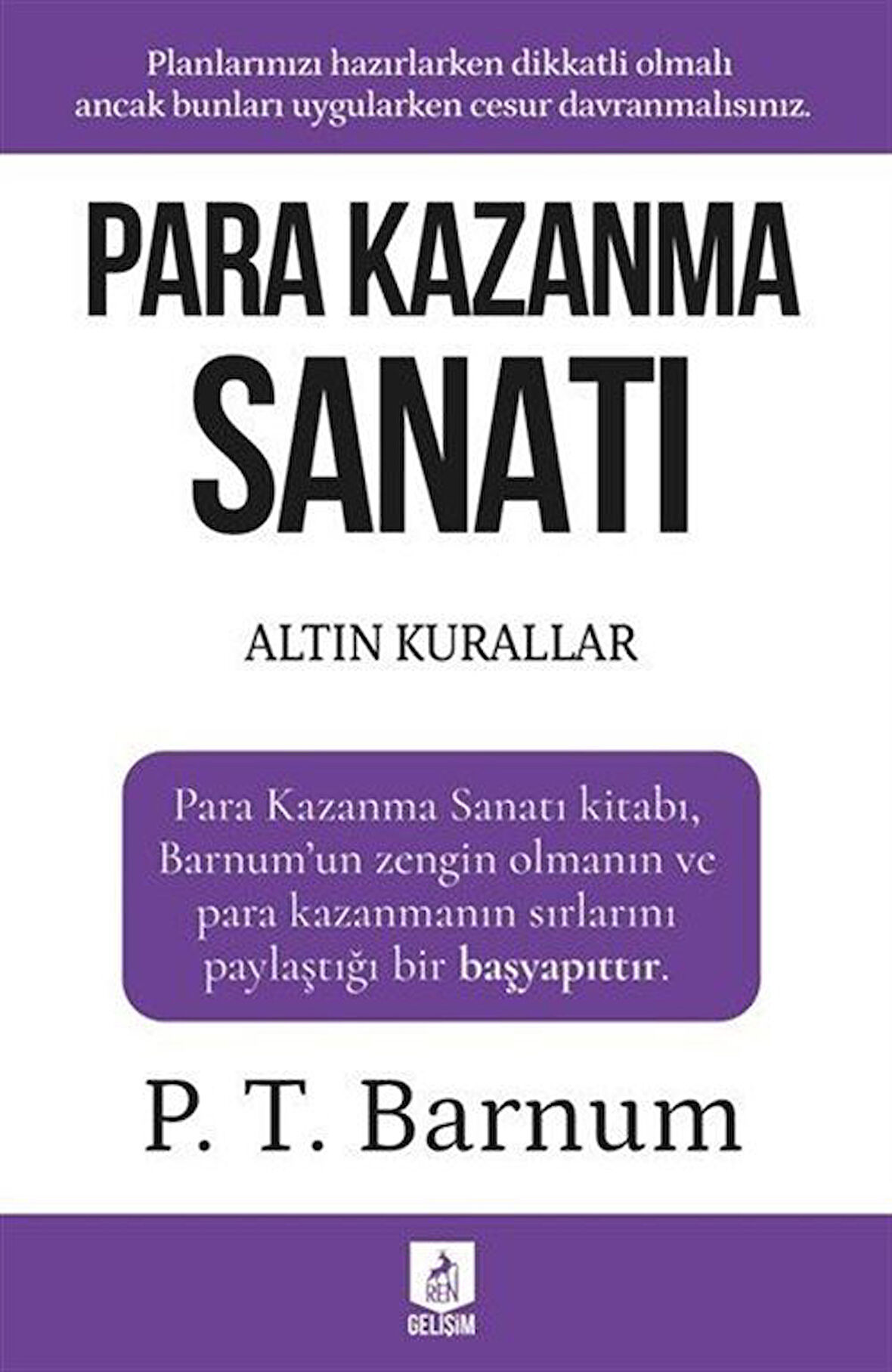 Para Kazanma Sanatı / P. T. Barnum