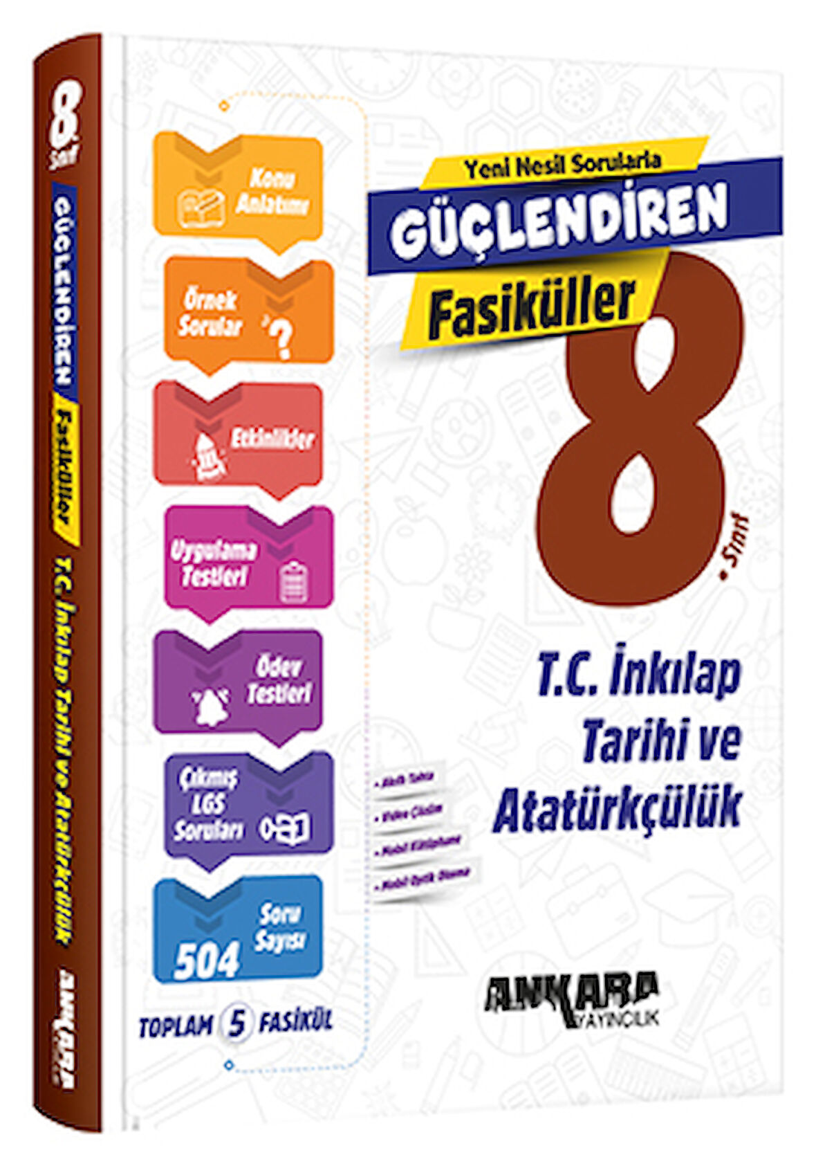 Ankara 8. Sınıf T.C. İnkılap Tarihi ve Atatürkçülük Güçlendiren Fasikül Ankara Yayıncılık