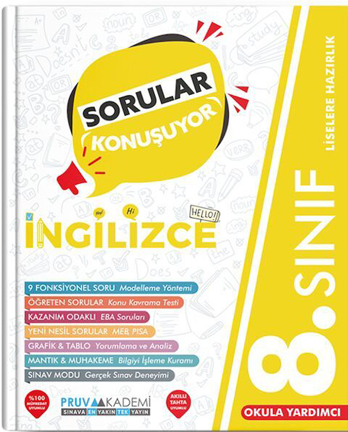 8. Sınıf İngilizce Sorular Konuşuyor Pruva Akademi