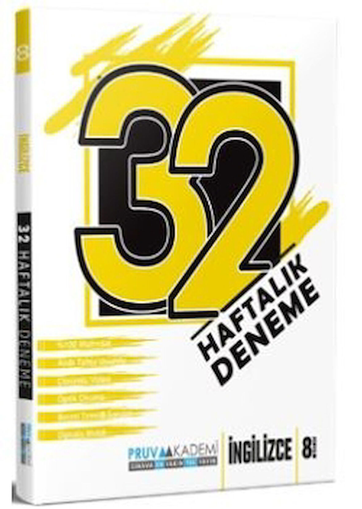 8. Sınıf İngilizce 32 Haftalık Deneme