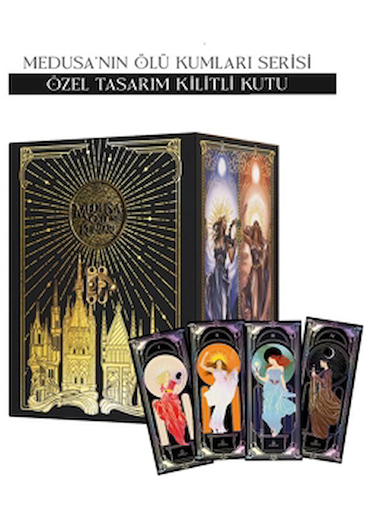 Medusa’nın Ölü Kumları Serisi - Hediyeli Kilitli Kutu