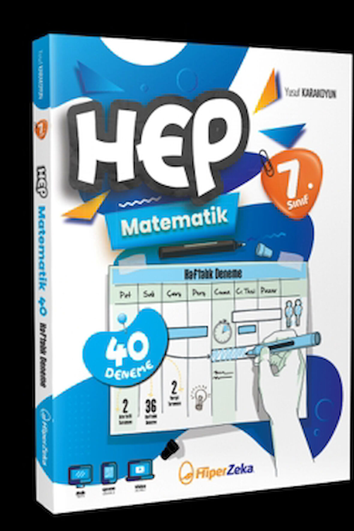 2025 7. Sınıf Haftalık HEP Matematik 40 Deneme