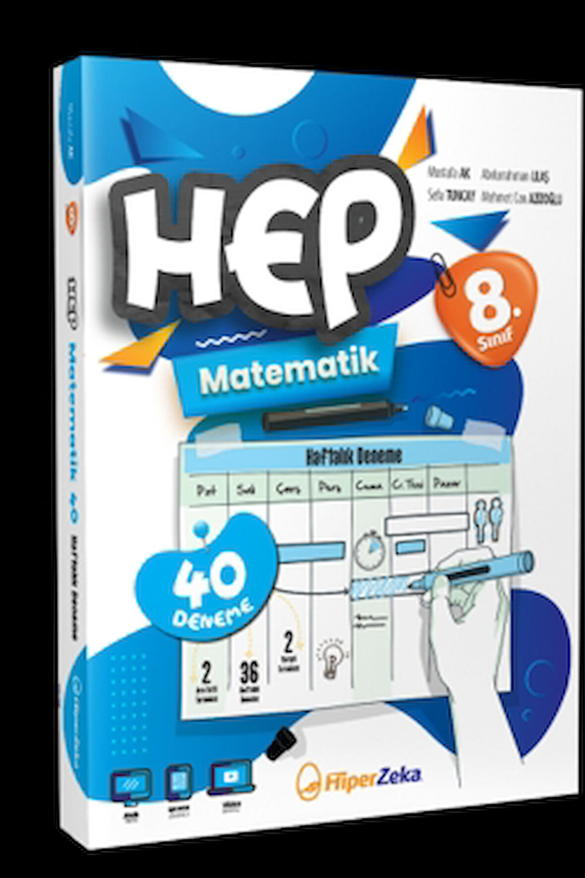 2025 8. Sınıf Haftalık HEP Matematik 40 Deneme