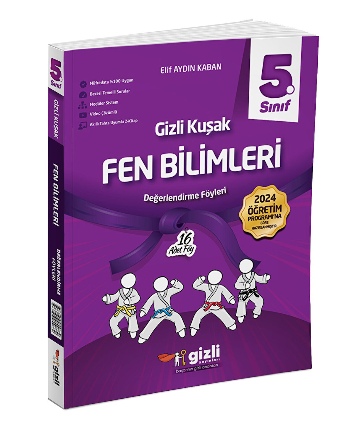 Gizli Yayınları 2025 5. Sınıf Fen Bilimleri Değerlendirme Föyleri Gizli Kuşak Serisi