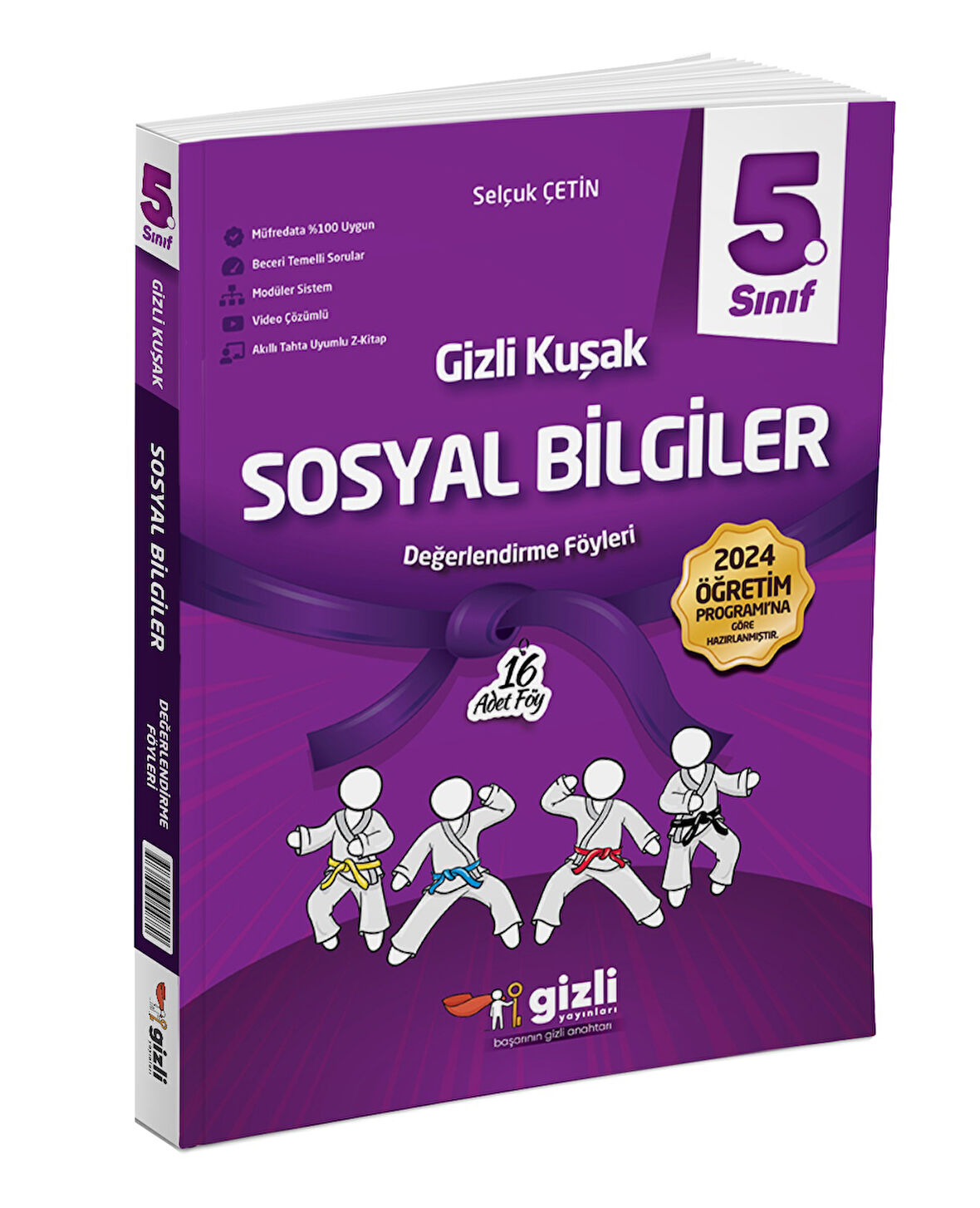 Gizli Yayınları 2025 5. Sınıf Sosyal Bilgiler Değerlendirme Föyleri Gizli Kuşak Serisi