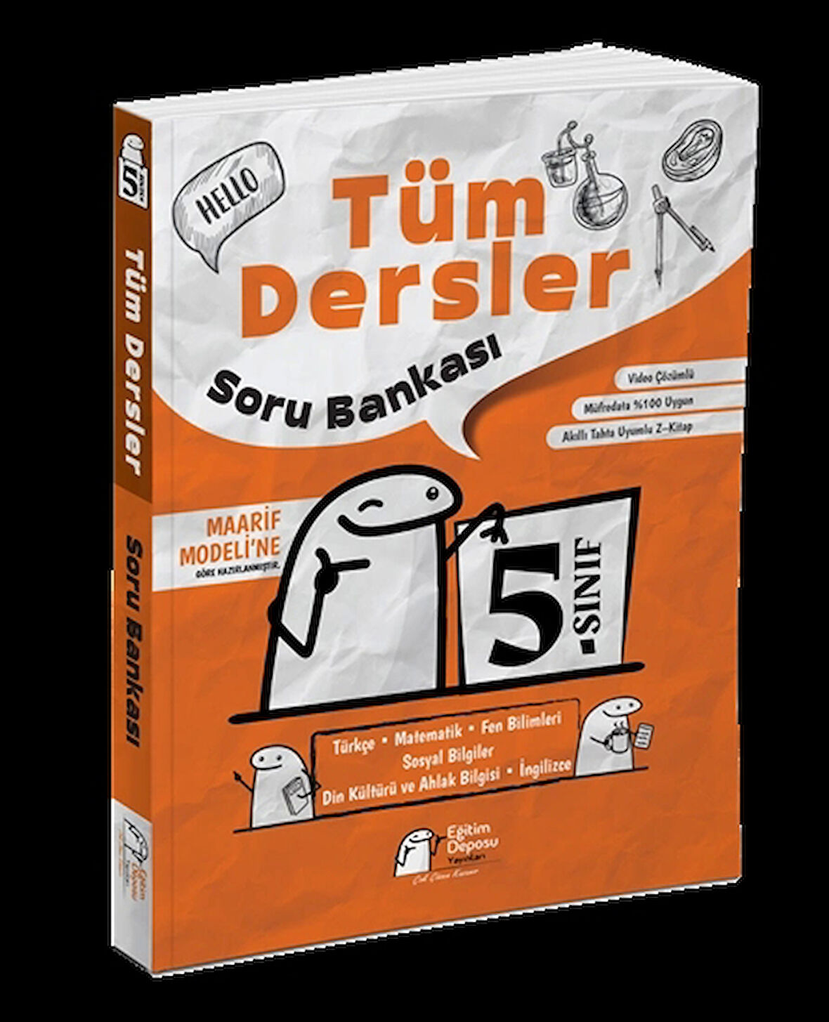5. Sınıf Tüm Dersler Soru Bankası Eğitim Deposu Yayınları