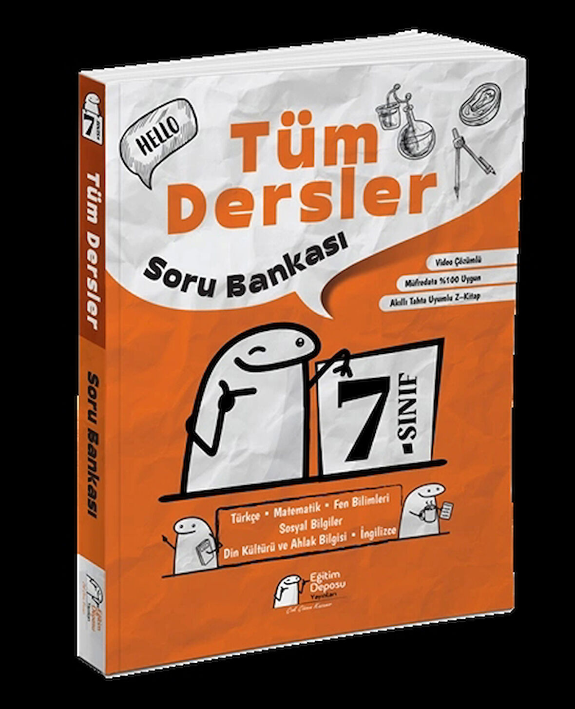 7. Sınıf Tüm Dersler Soru Bankası Eğitim Deposu Yayınları