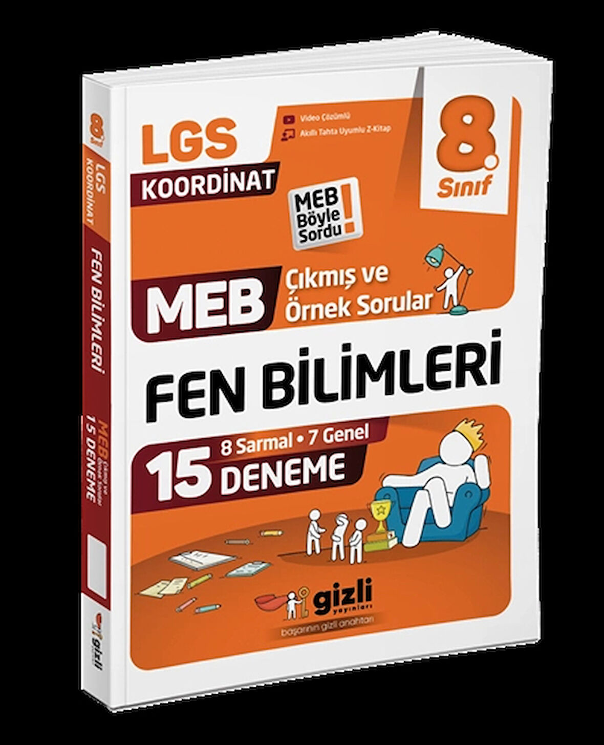 Gizli Yayınları Lgs Meb Çıkmış ve Örnek Sorular Fen Bilimleri 15'li Deneme-Meb Böyle Sordu