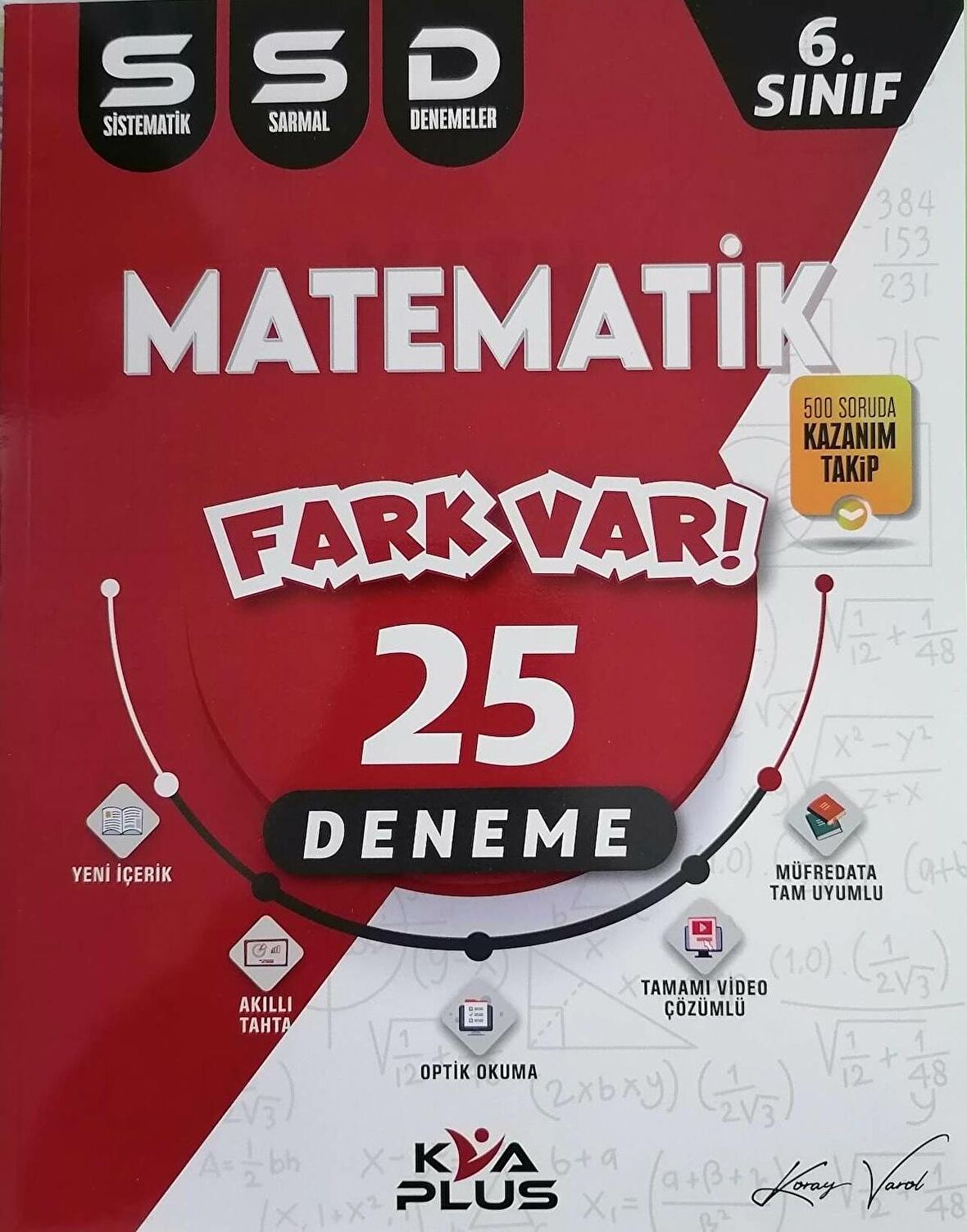 KVA Plus 6.Sınıf Matematik SSD Sistematik Sarmal Deneme -kva1