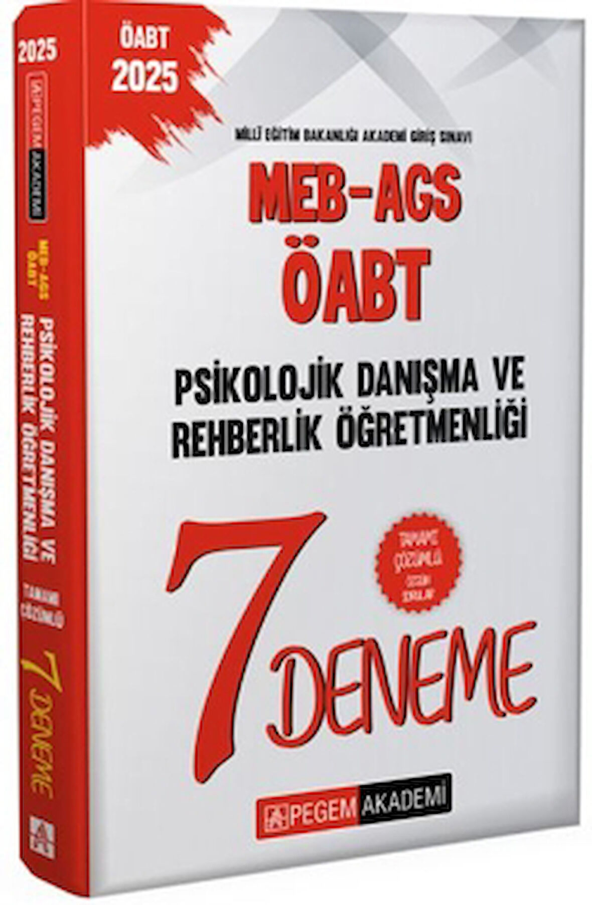 2025 MEB-AGS-ÖABT Psikolojik Danışma Ve Rehberlik Öğretmenliği Tamamı Çözümlü 7 Deneme