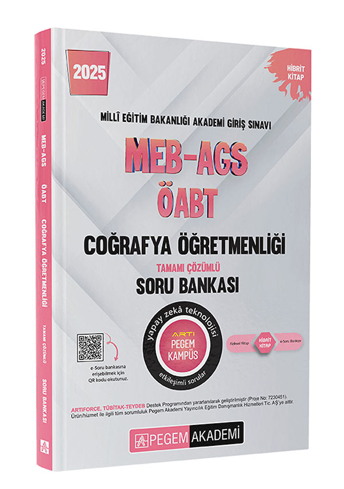 2025 MEB-AGS-ÖABT Coğrafya Öğretmenliği Tamamı Çözümlü Soru Bankası