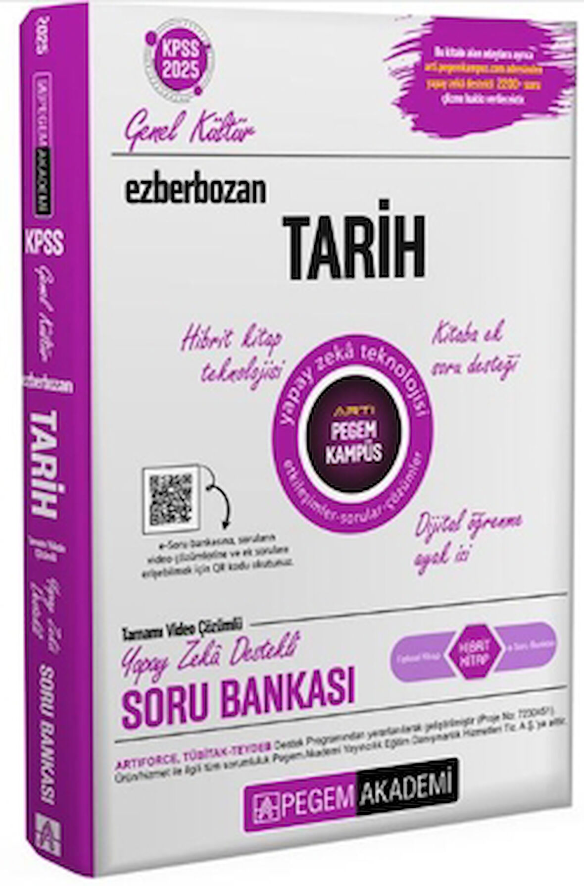 2025 Ezberbozan KPSS Genel Yetenek Genel Kültür Tarih Soru Bankası