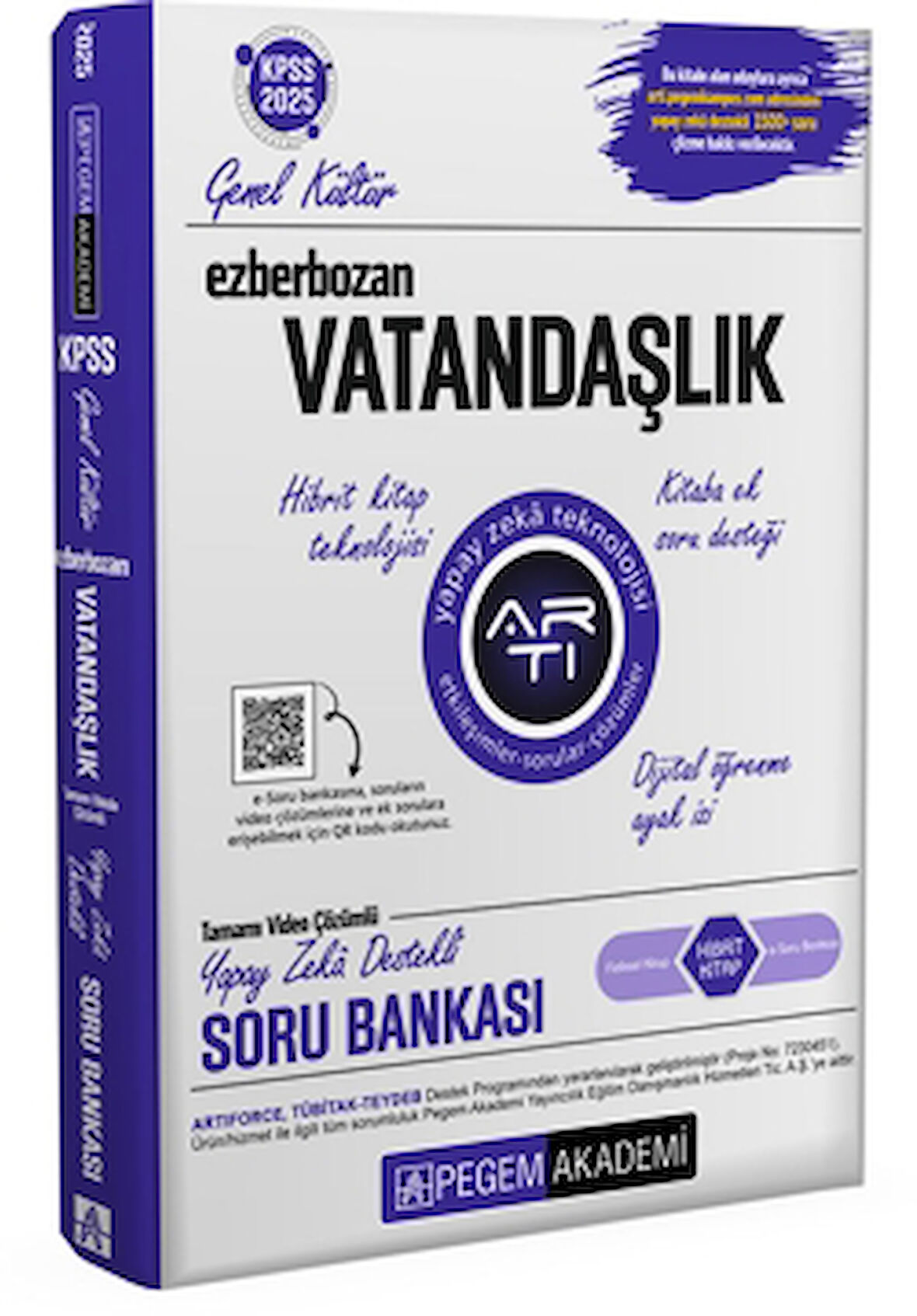 2025 Ezberbozan KPSS Genel Yetenek Genel Kültür Vatandaşlık Soru Bankası