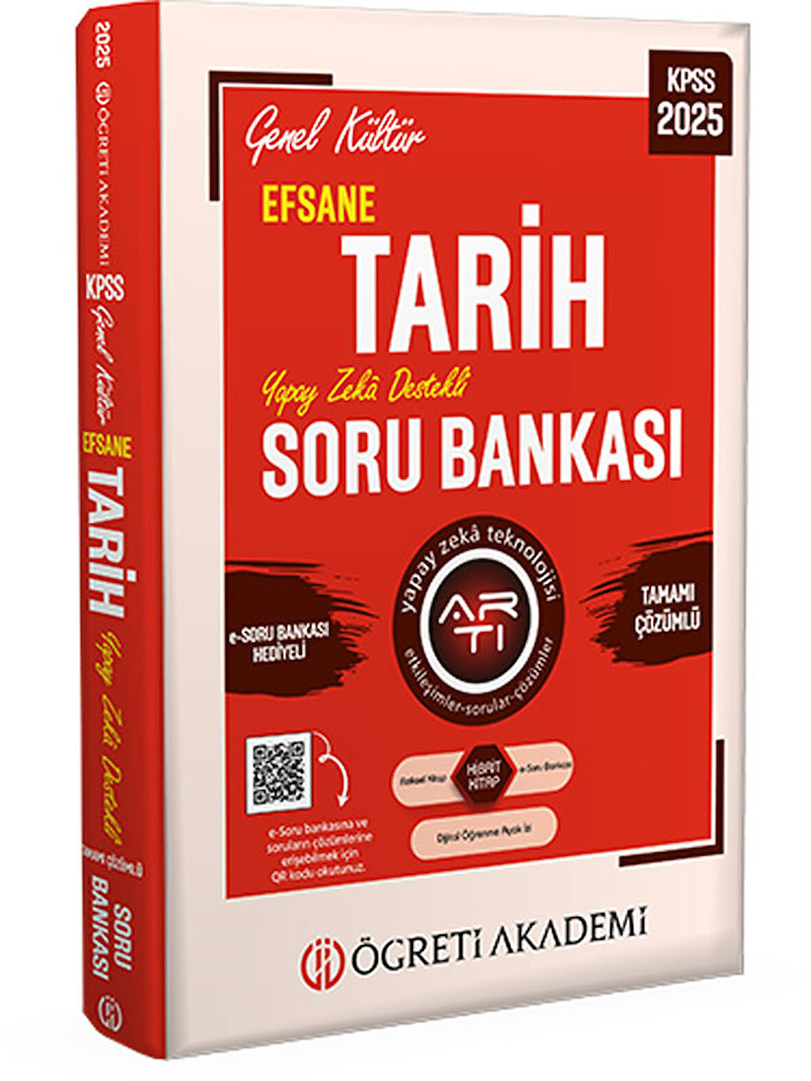 Öğreti 2025 KPSS Genel Kültür Efsane Tarih Tamamı Çözümlü Soru Bankası Öğreti Akademi