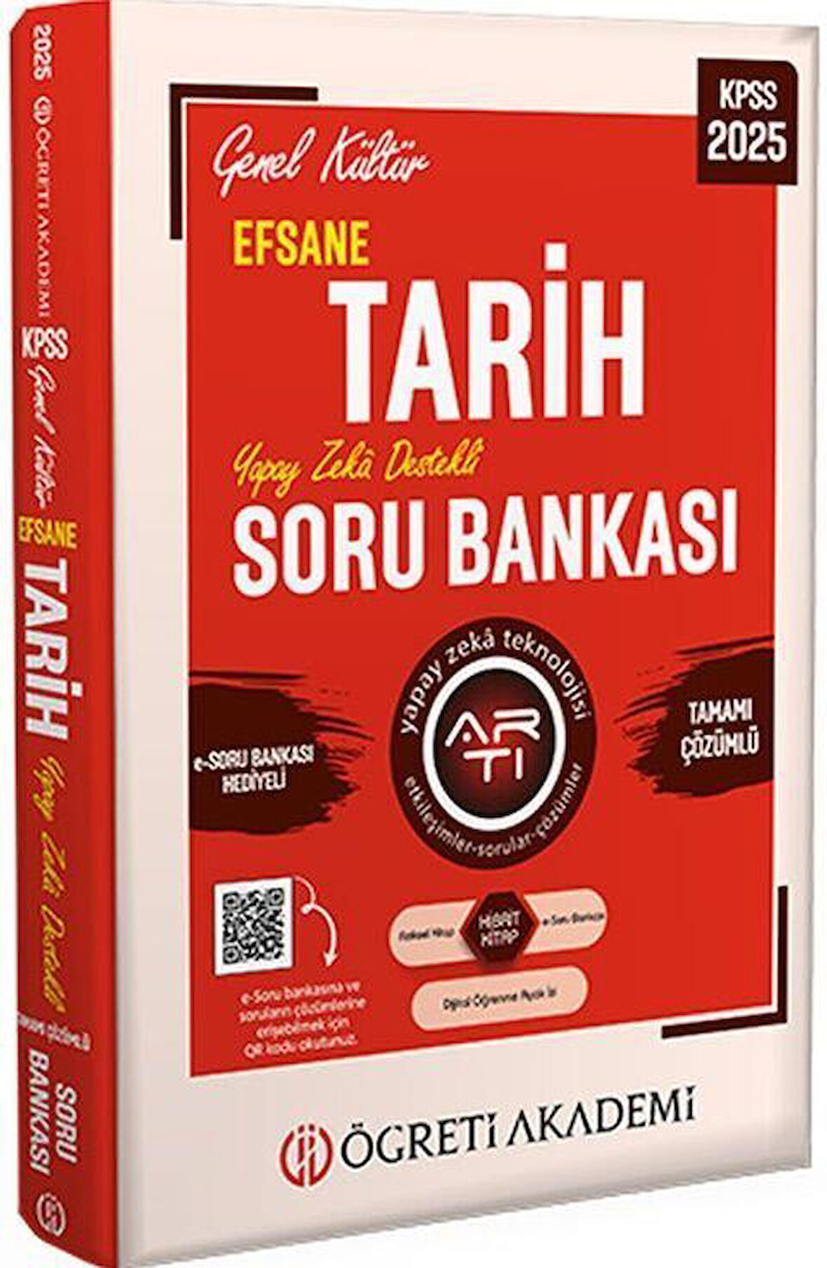 2025 KPSS Genel Kültür Efsane Tarih Tamamı Çözümlü Soru Bankası Öğreti Akademi