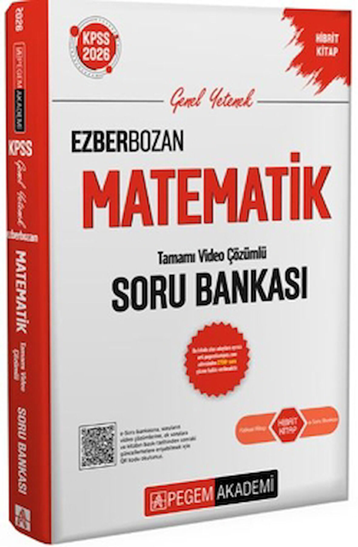 2026 KPSS Genel Yetenek Genel Kültür Ezberbozan Matematik Tamamı Video Çözümlü Soru Bankası