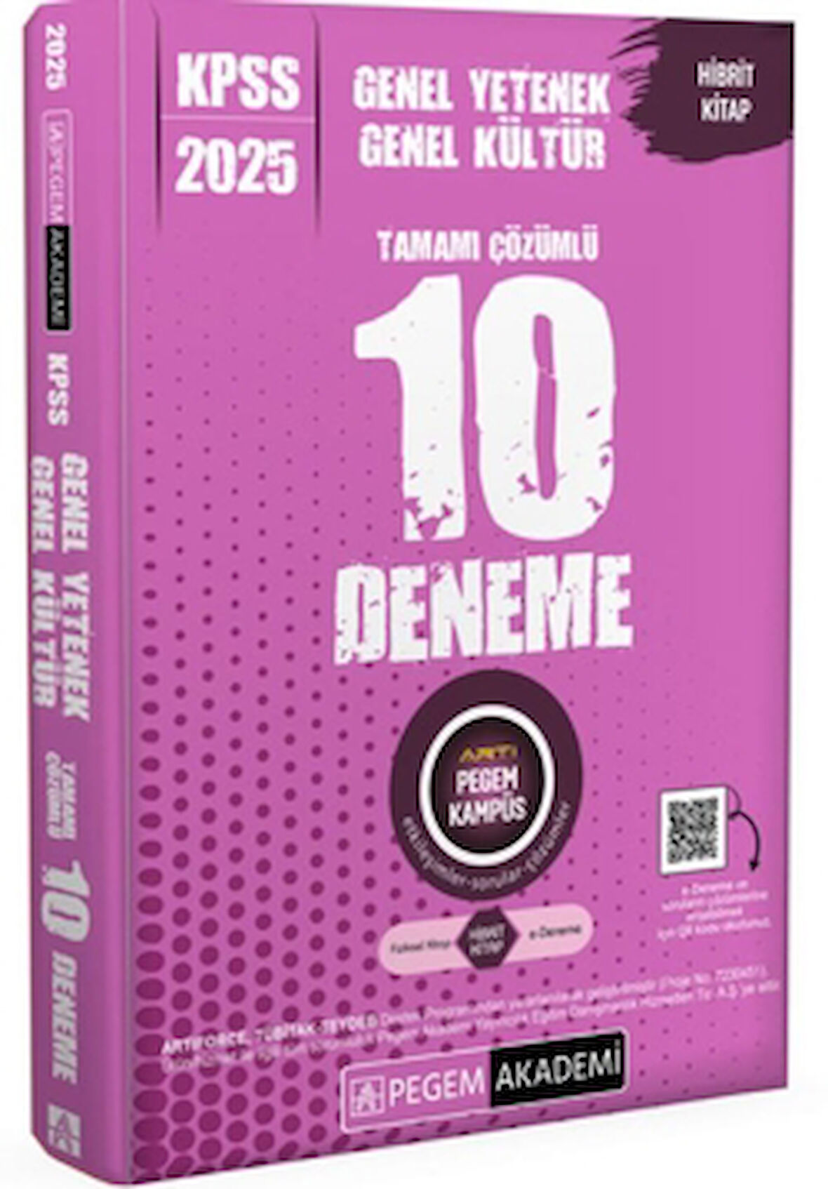 2025 KPSS Genel Yetenek Genel Kültür Tamamı Çözümlü 10 Deneme