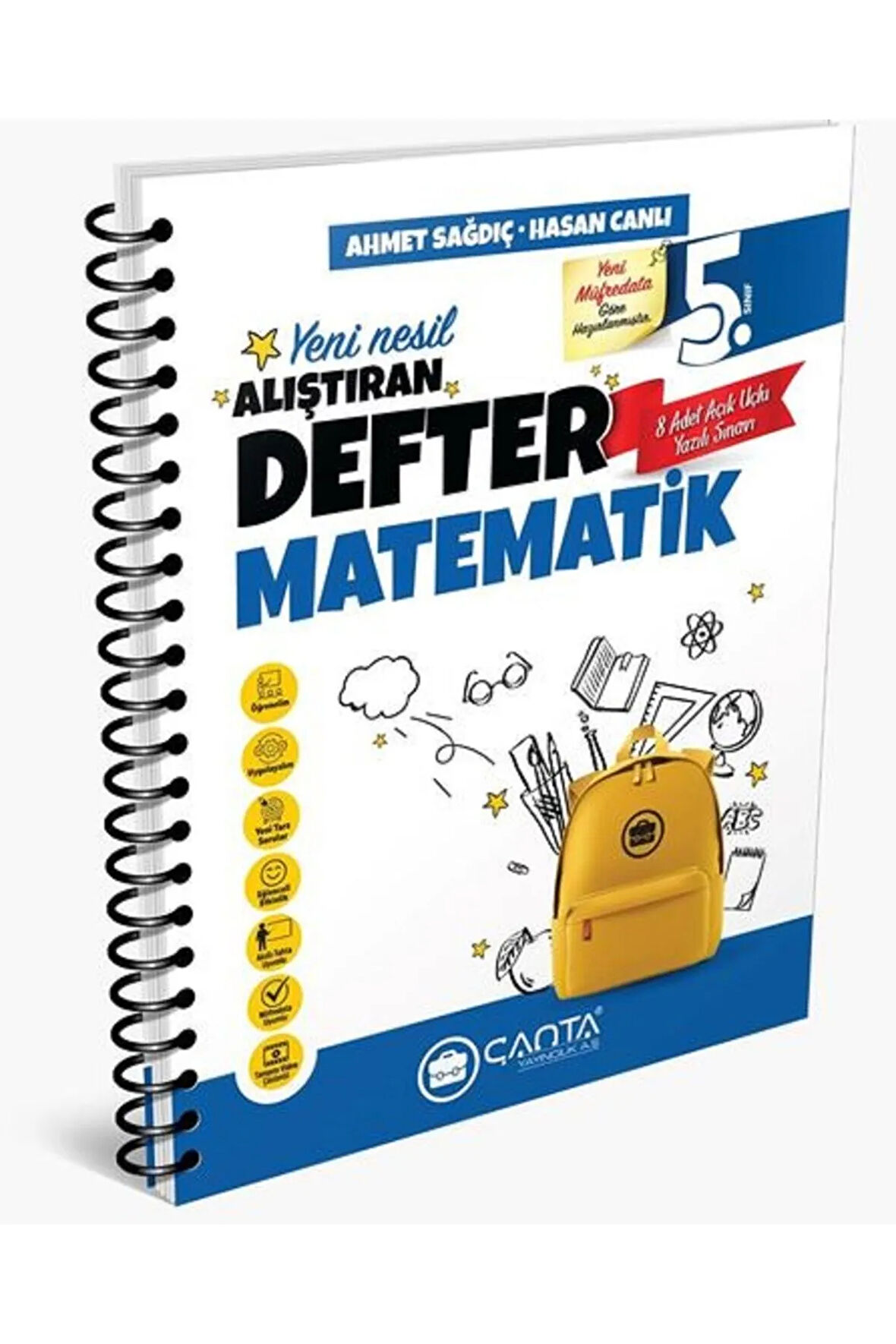 ÇANTA 5.SINIF MATEMATİK YENİ NESİL ALIŞTIRAN DEFTER