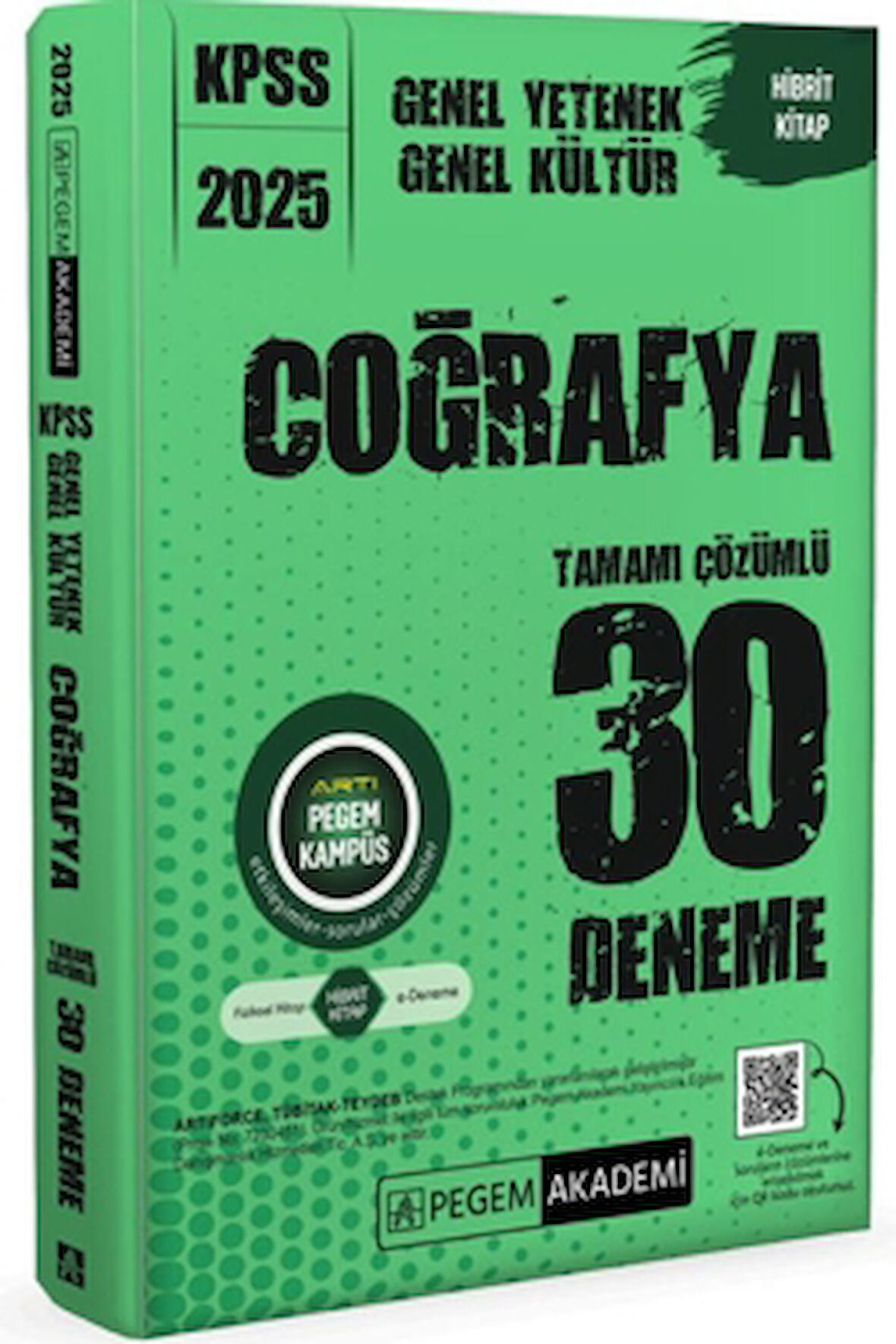 2025 KPSS Genel Yetenek Genel Kültür Coğrafya Tamamı Çözümlü 30 Deneme