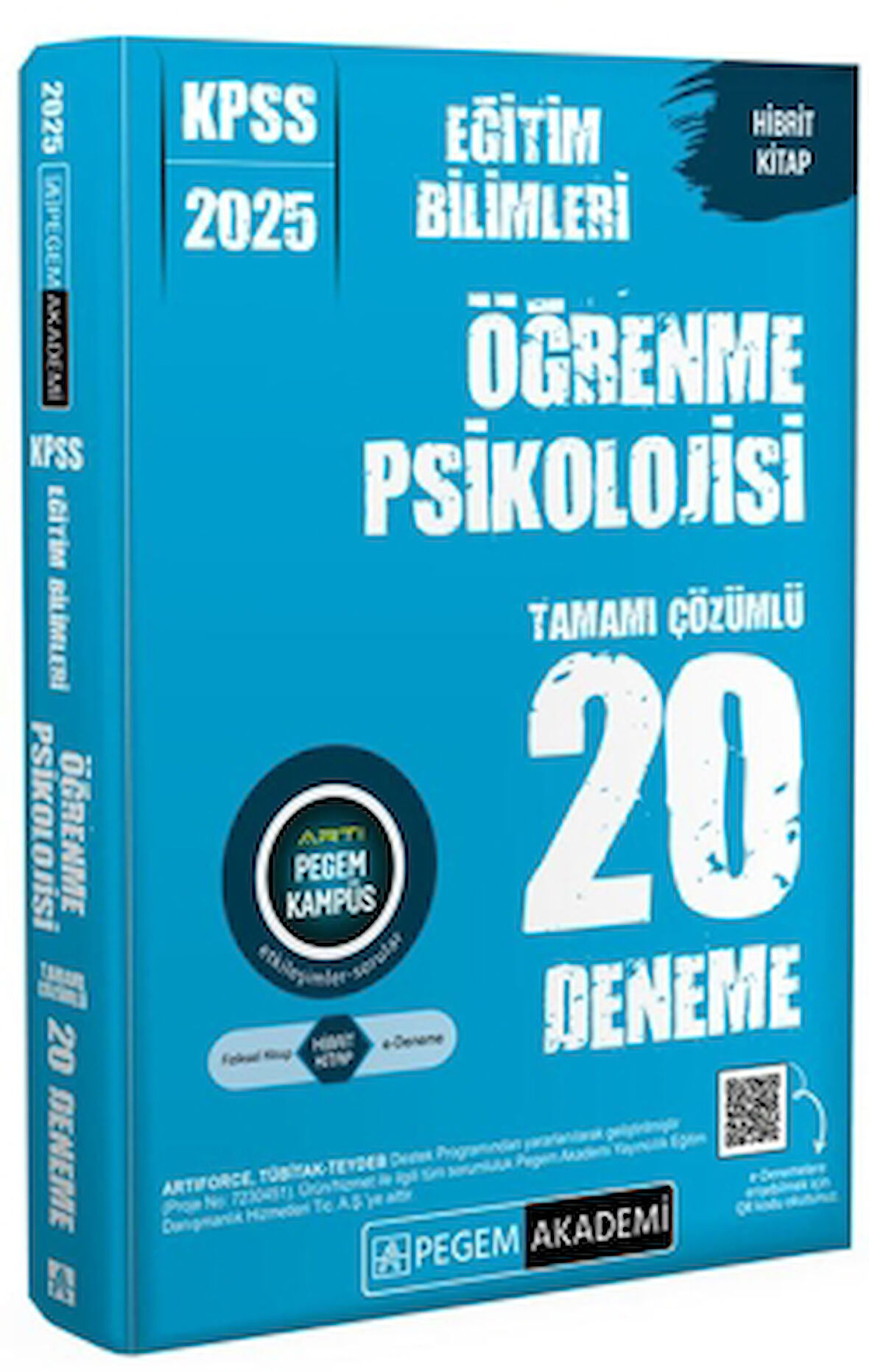 2025 KPSS Eğitim Bilimleri Öğrenme Psikolojisi Tamamı Çözümlü 20 Deneme