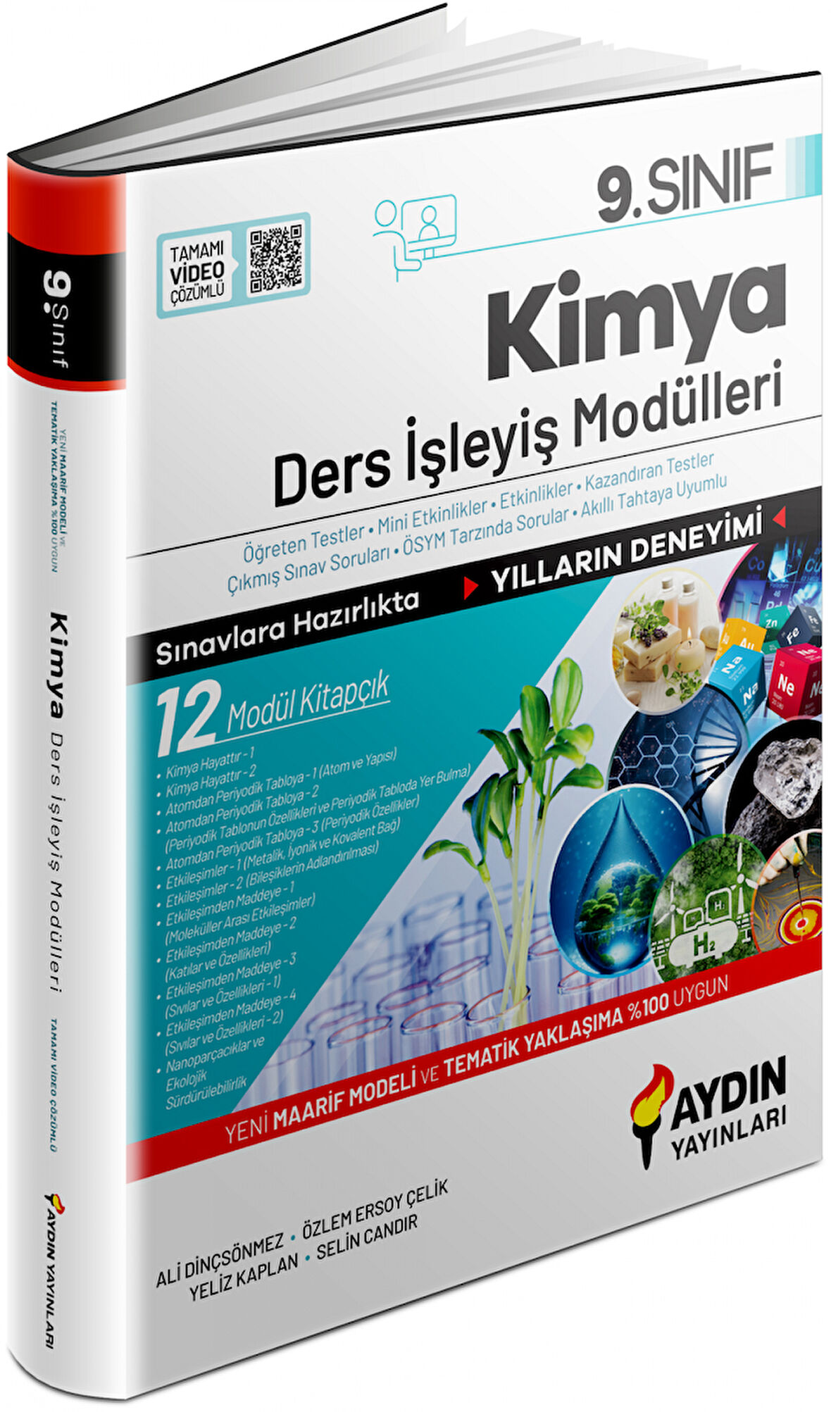 Aydın Yayınları 9. Sınıf Kimya Ders İşleyiş Modülleri Yeni