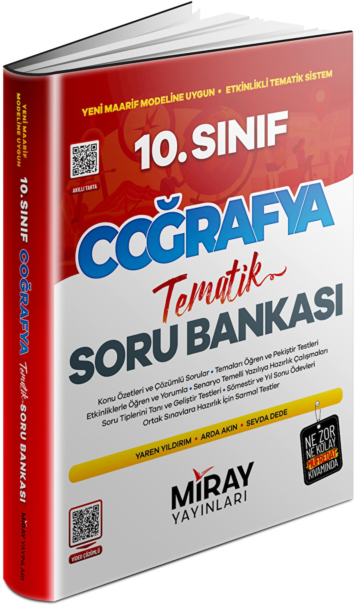 Miray 10. Sınıf Coğrafya Konu Özetli Tematik Soru Bankası