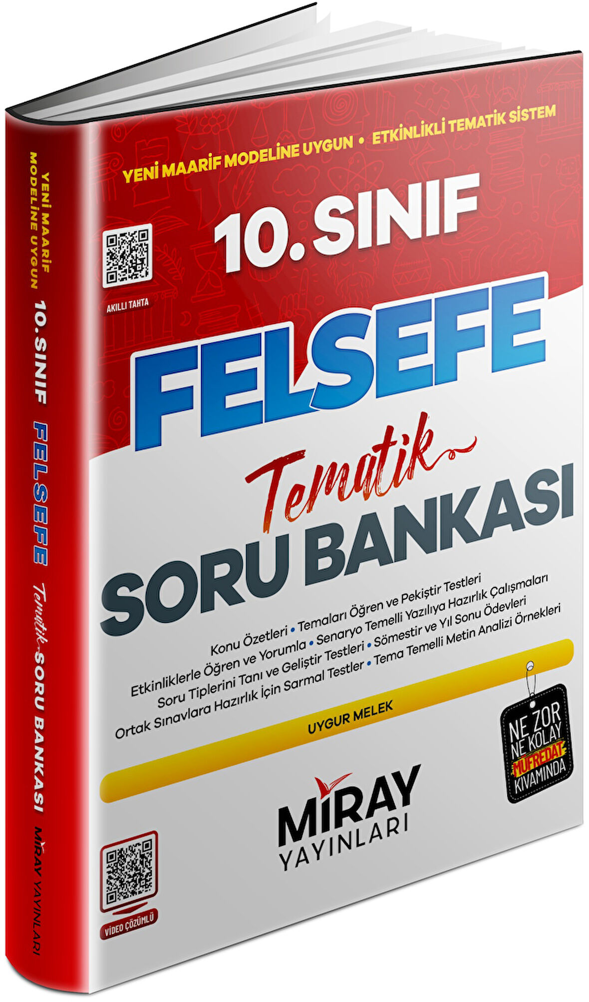 Miray 10. Sınıf Felsefe Konu Özetli Tematik Soru Bankası