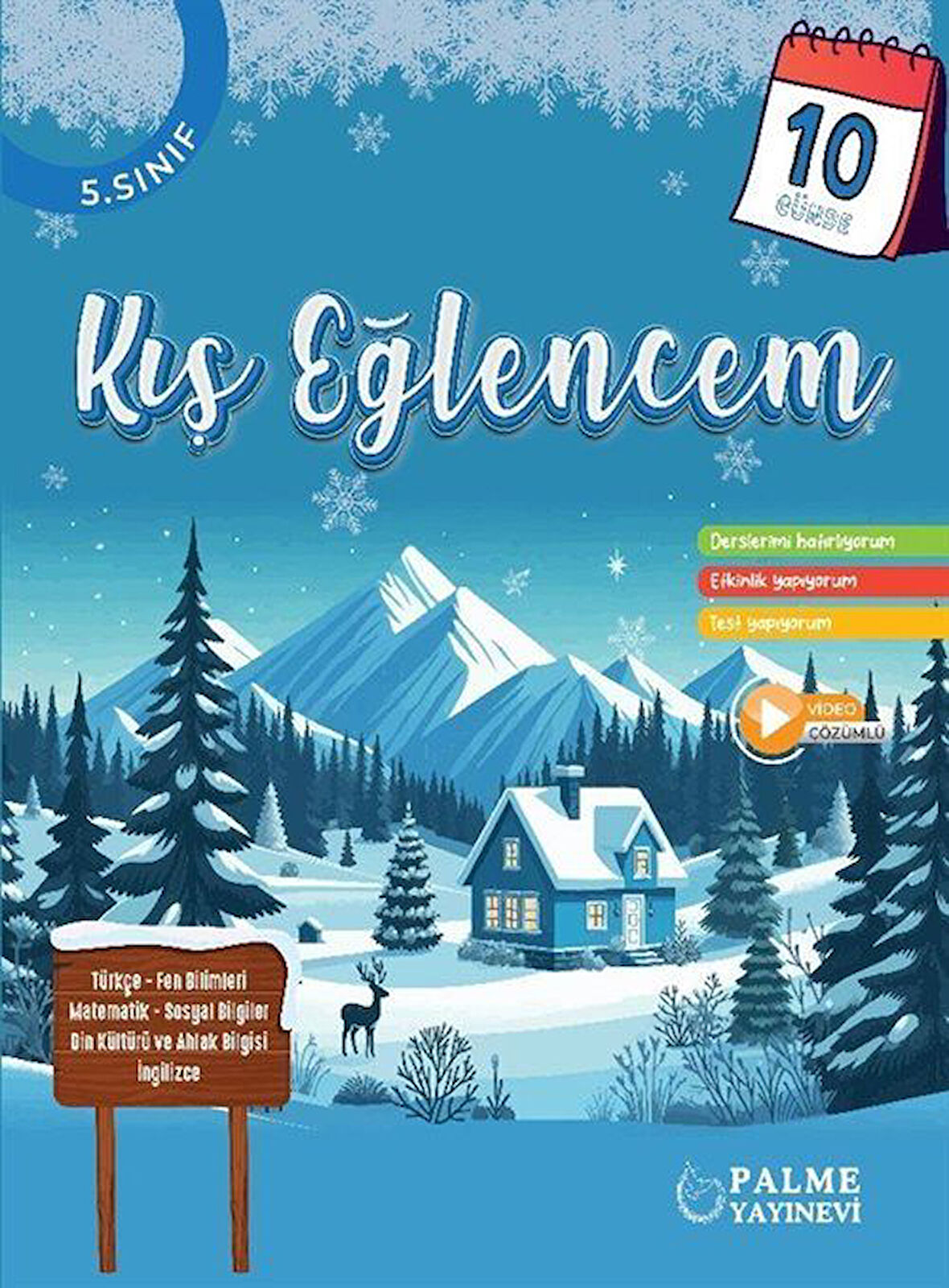 5. Sınıf 10 Günde Kış Eğlencem (Yarıyıl Tatil Kitabı) / Kolektif